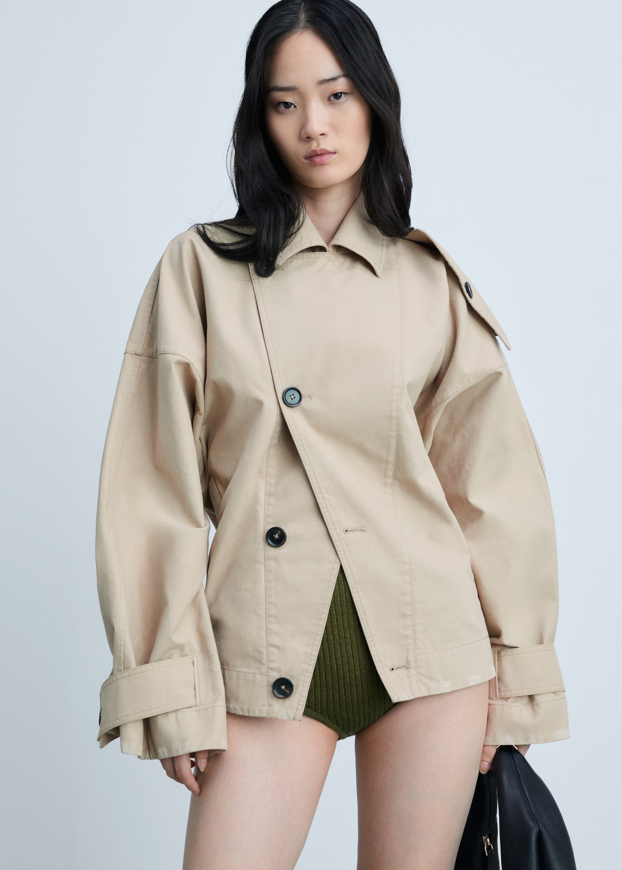 Short trench coat Women MANGO Vietnam