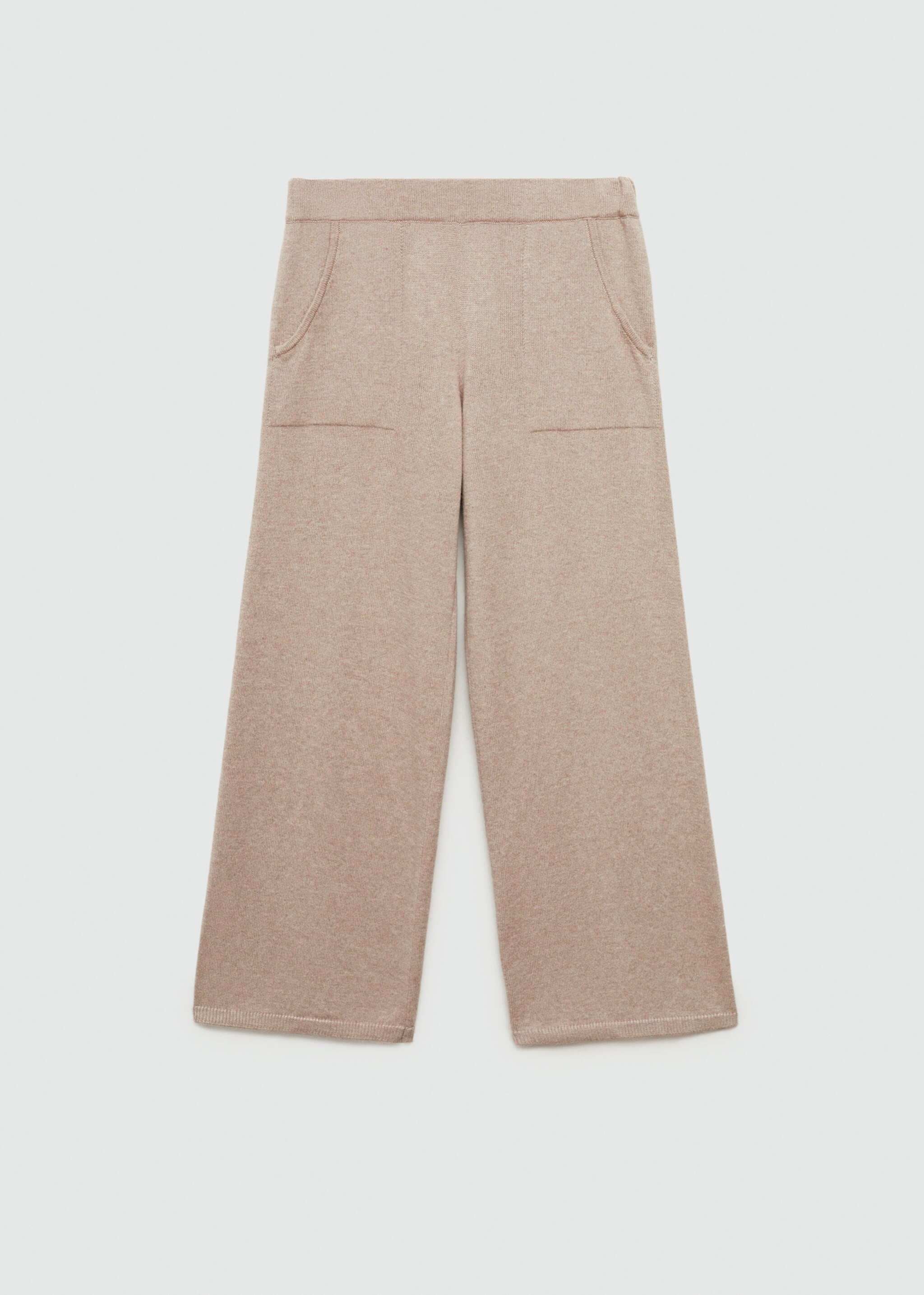 Knitted culotte trousers - Article without model