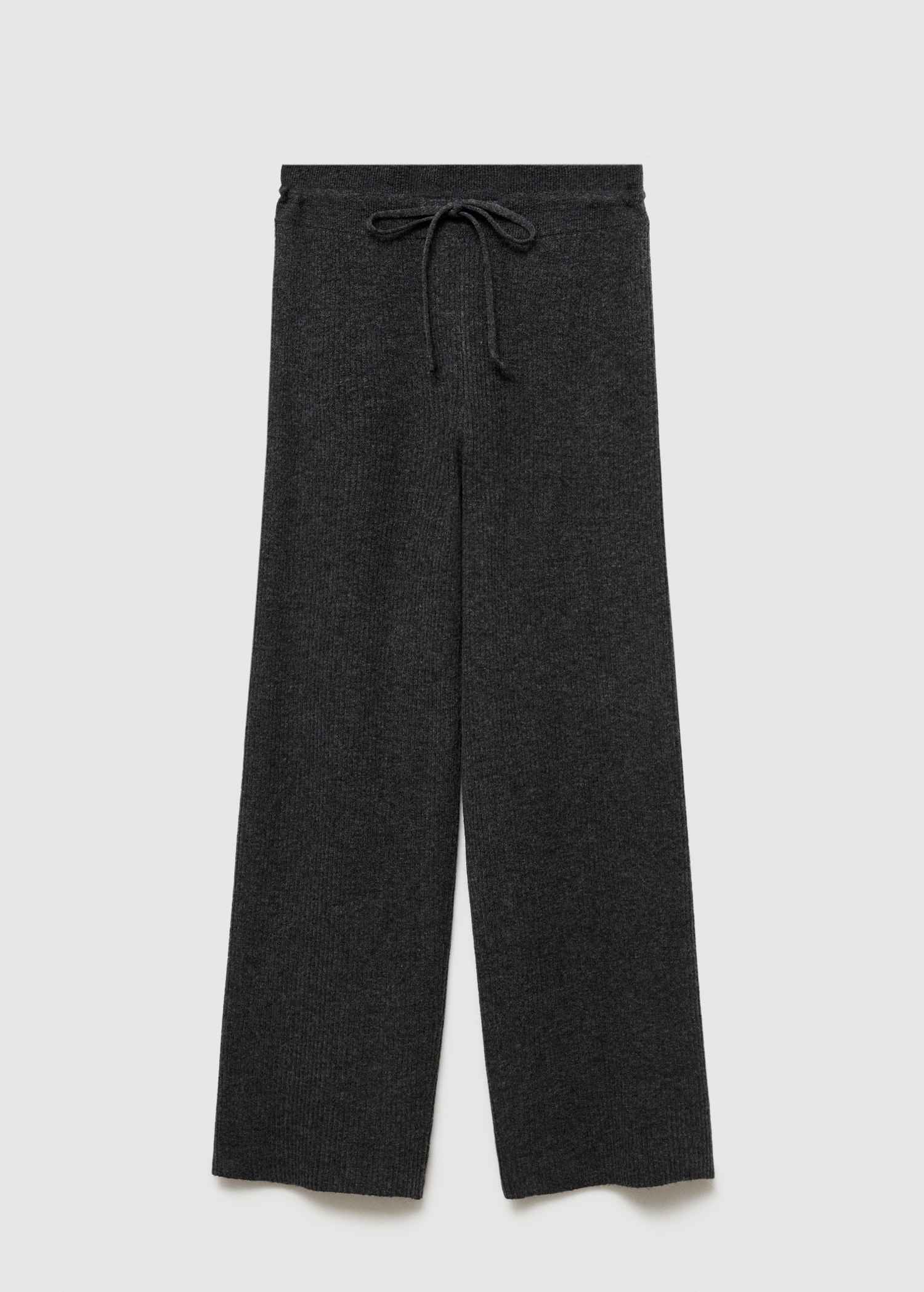 Pantalon maille côtelée fine - Article sans modèle