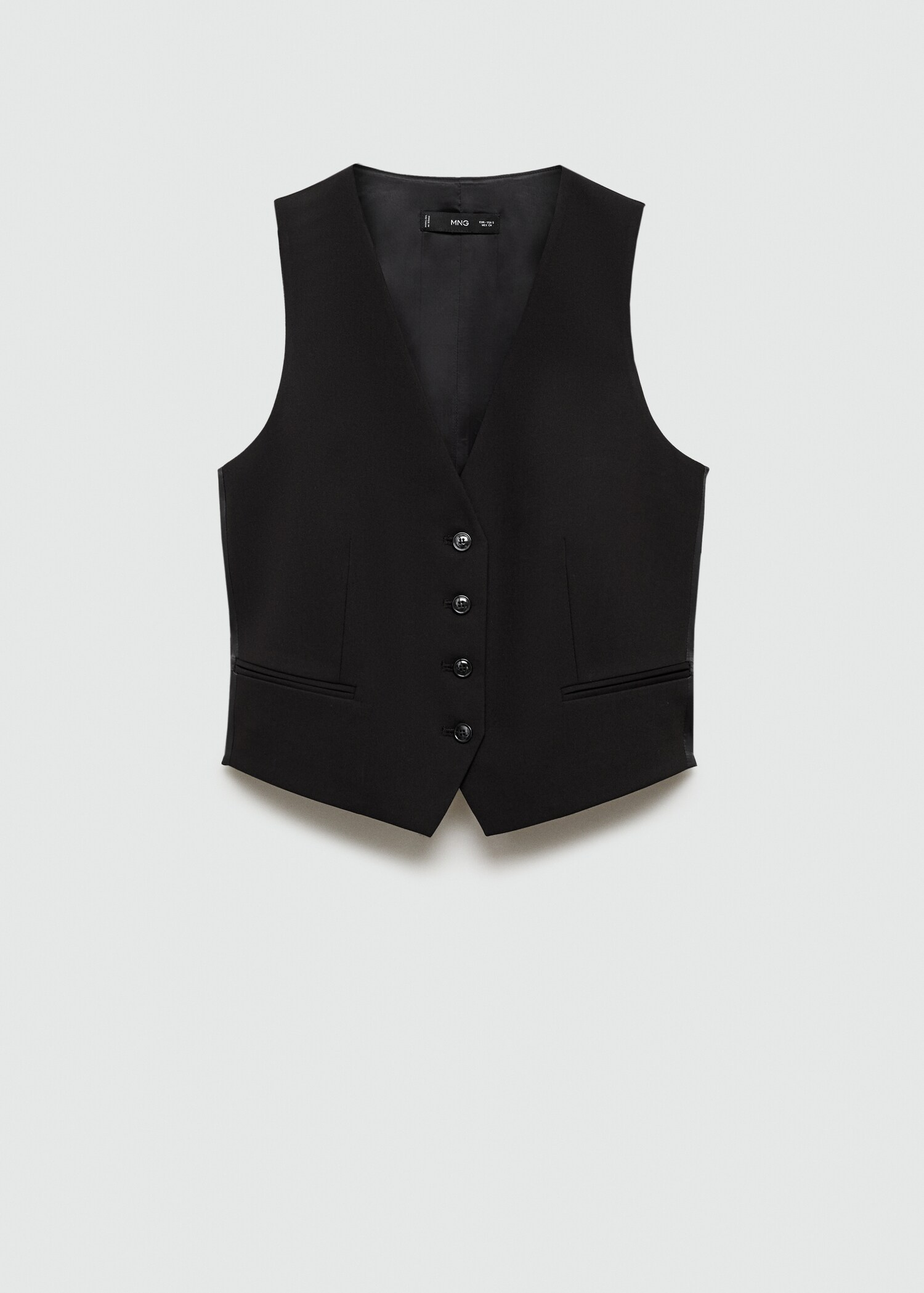 Suit waistcoat with buttons - Article without model