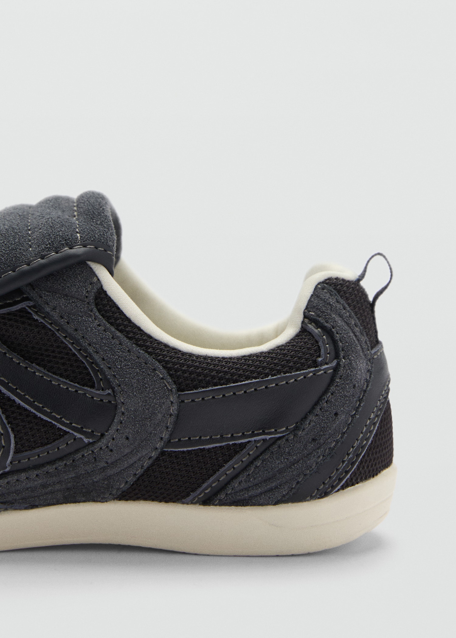 Leather panel sneakers - Details of the article 2