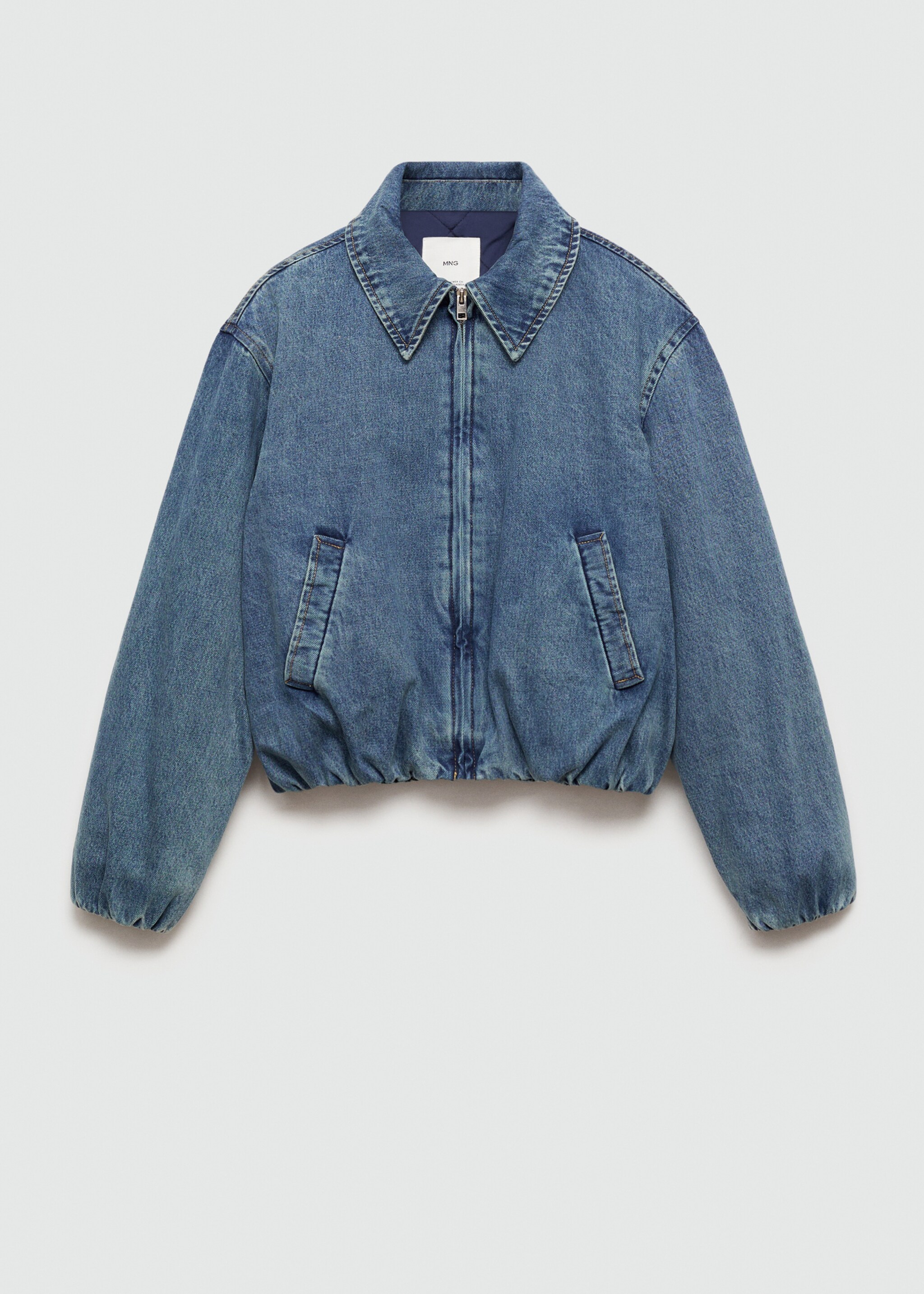 Blouson jean poches - Article sans modèle