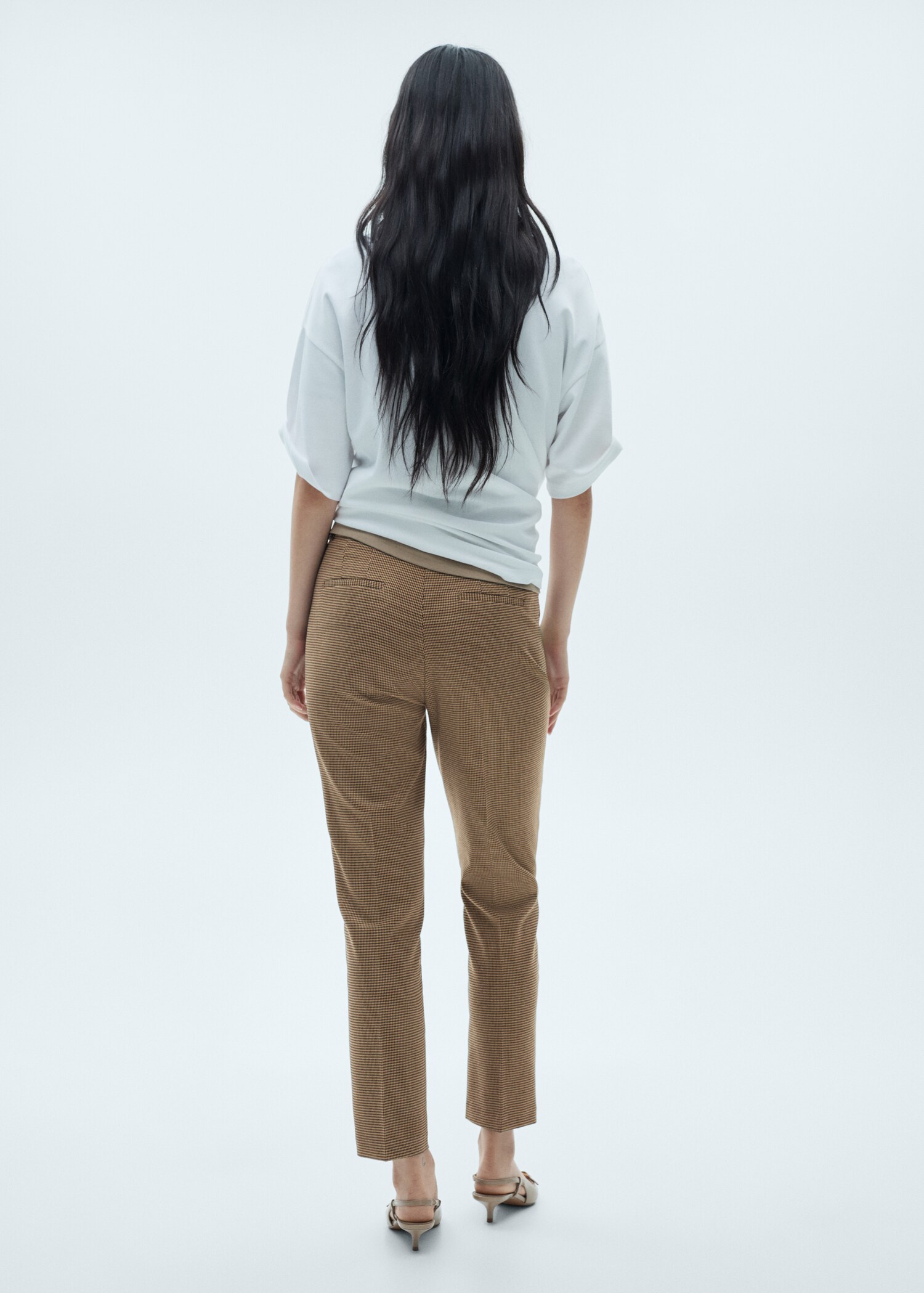 Pantalón skinny tiro medio - Reverso del artículo