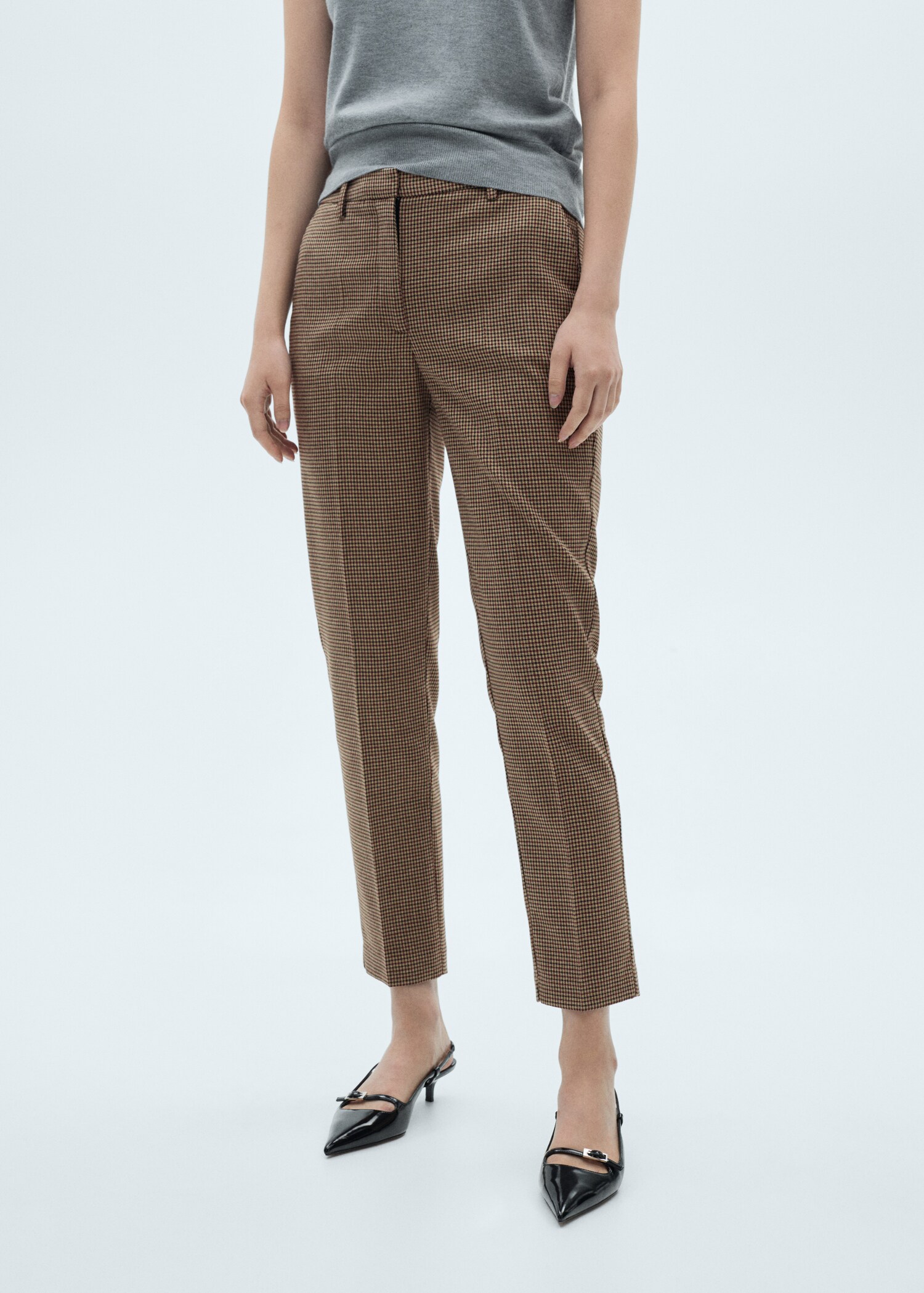 Pantalón skinny tiro medio - Plano medio