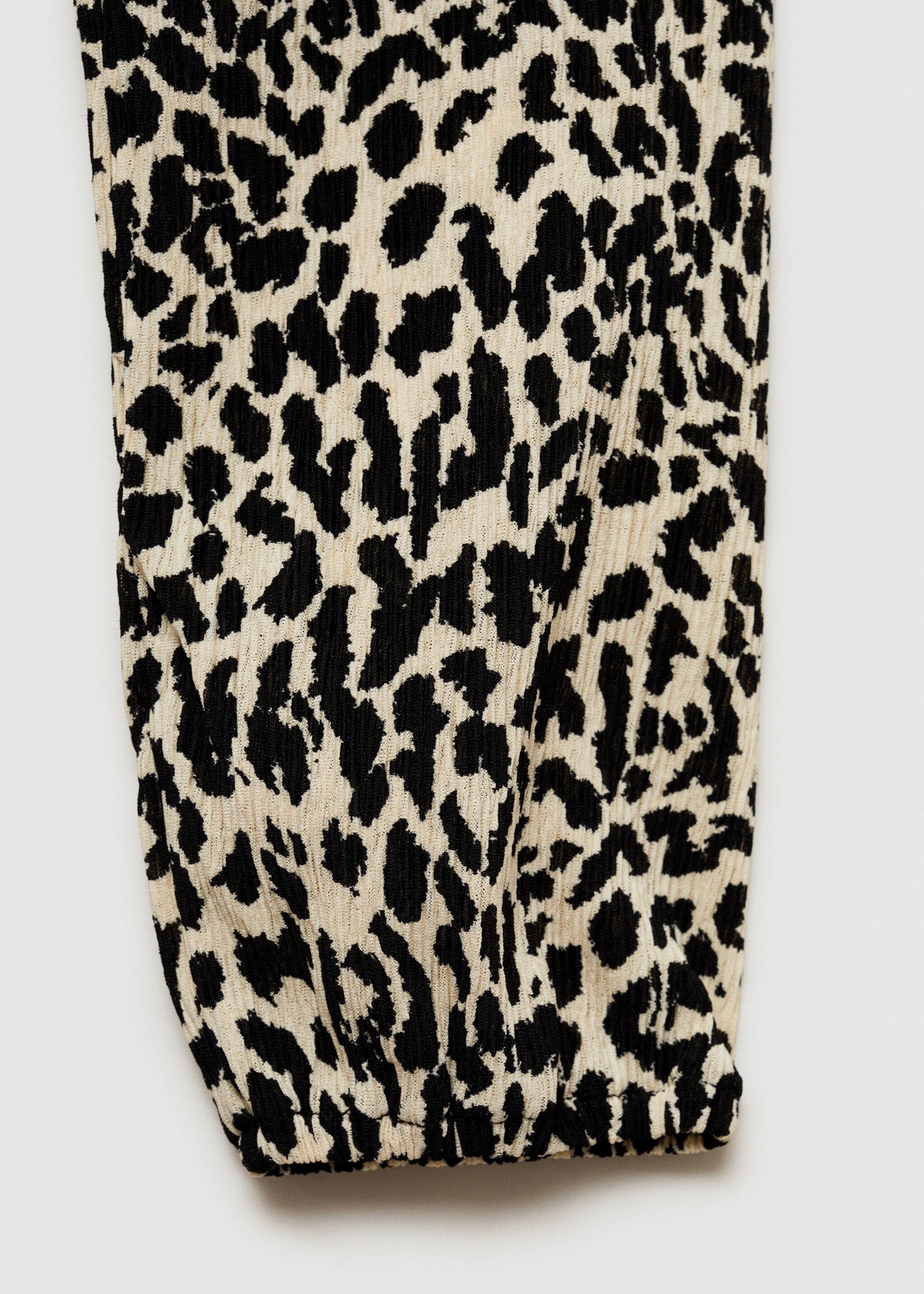 Leopard print long dress - Details of the article 0