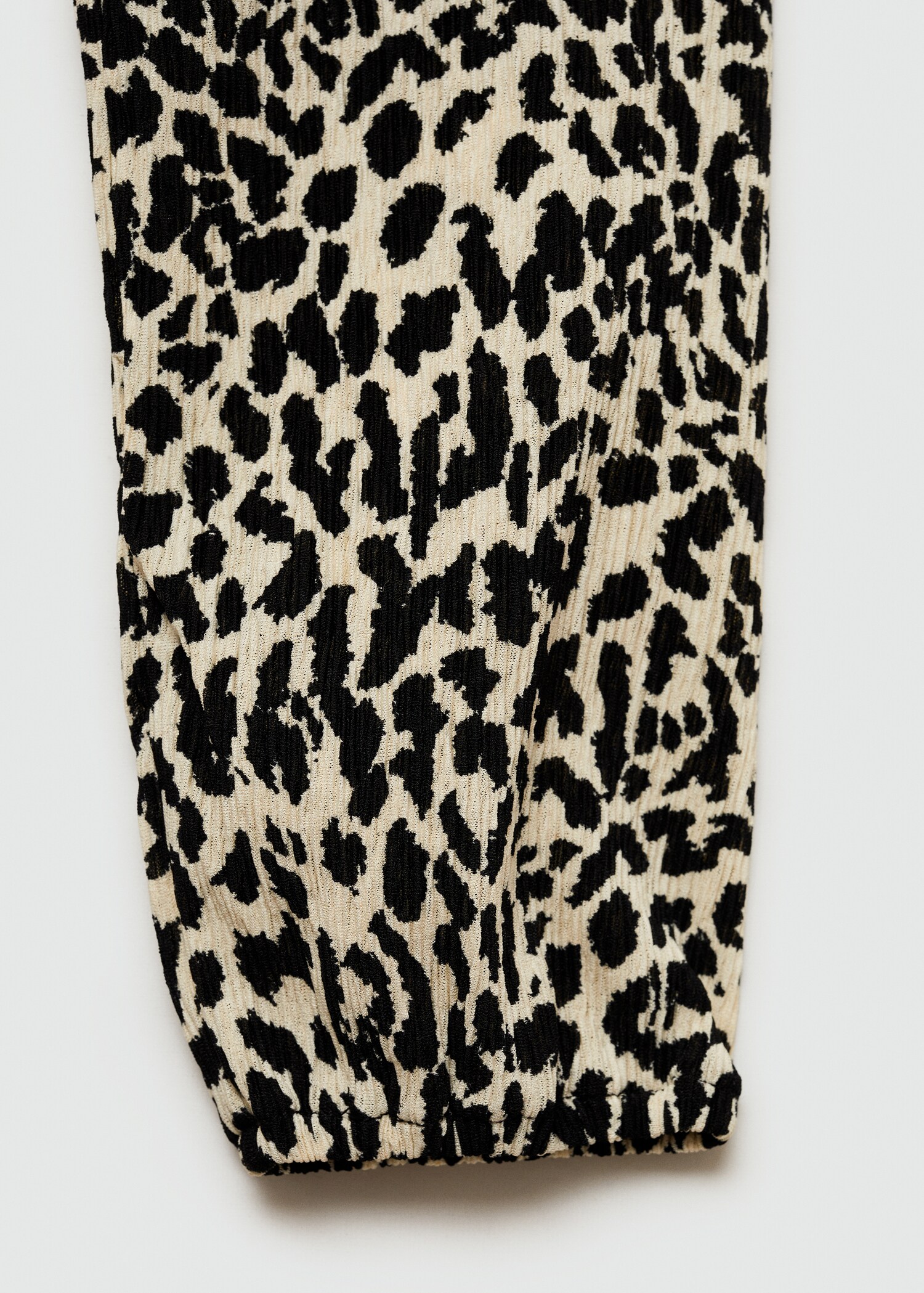 Leopard-print long dress - Details of the article 0