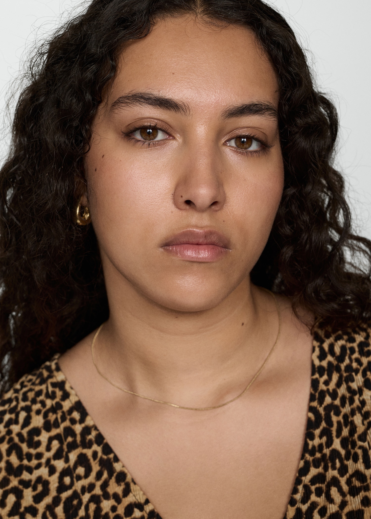 Leopard-print long dress - Details of the article 4