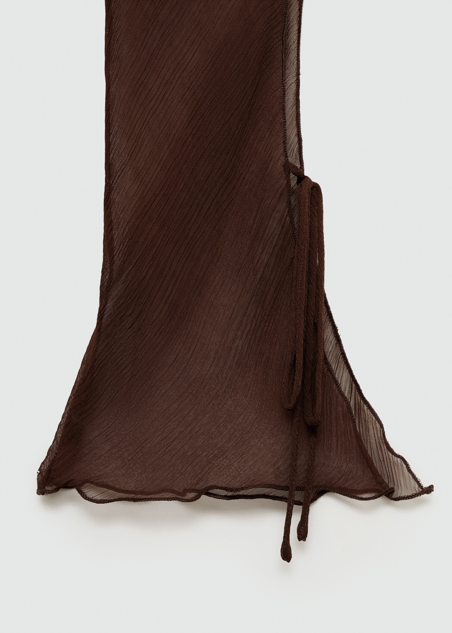 Vestido gasa evasé - Details of the article 8