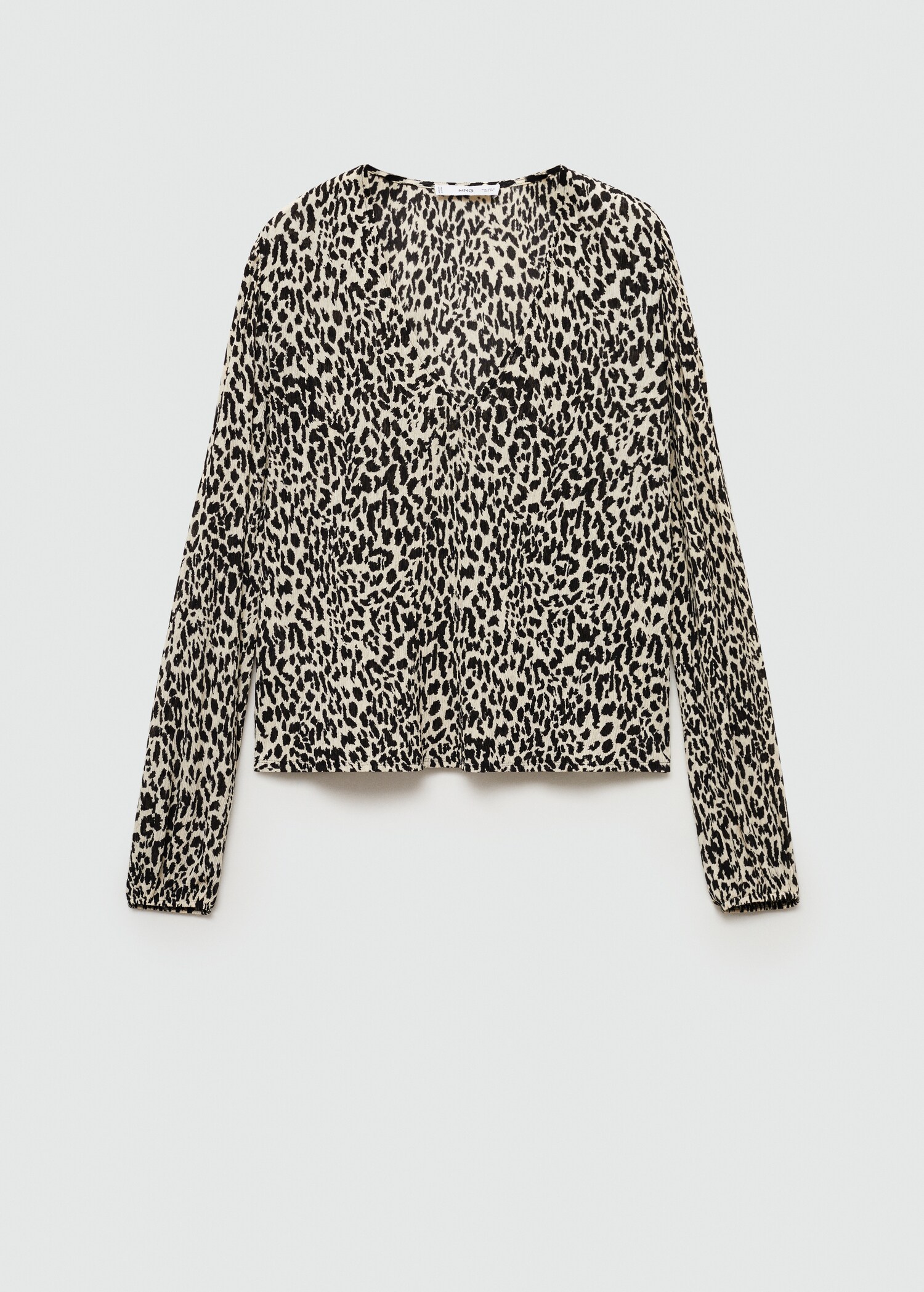 Blusa estampado animal print - Artículo sin modelo