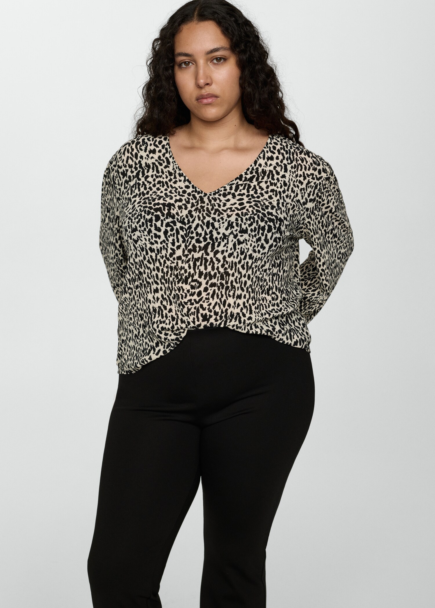 Blusa estampado animal print - Detalle del artículo 5