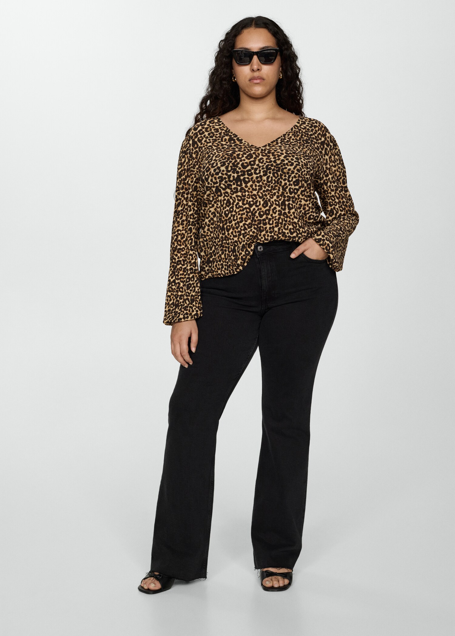 Blusa estampado animal print - Detalle del artículo 3