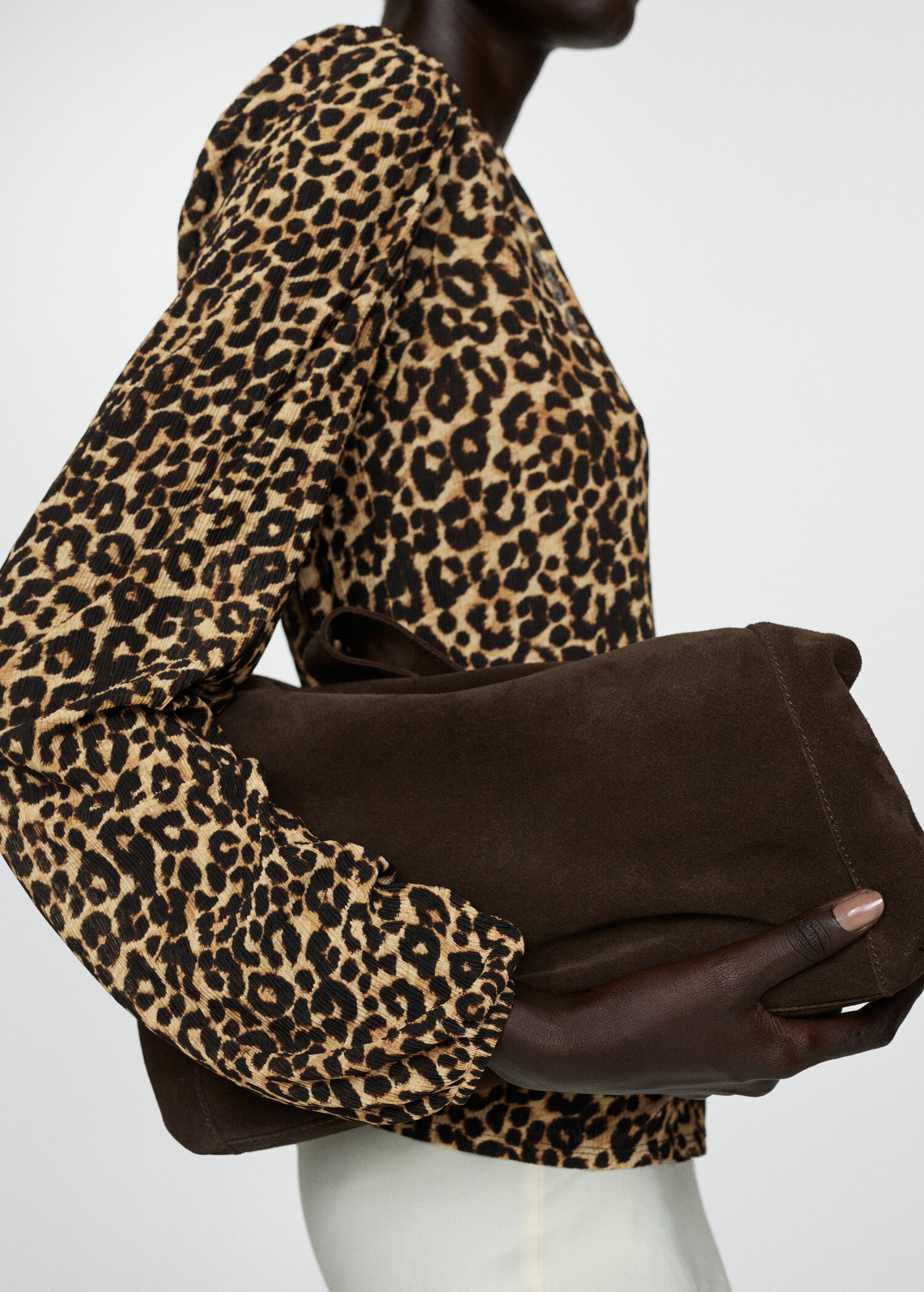 Animal-print blouse - Details of the article 6