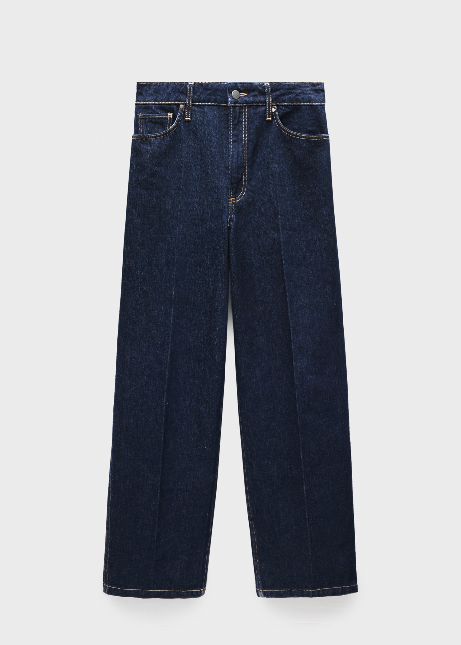 Wideleg rinse-wash jeans - Article without model