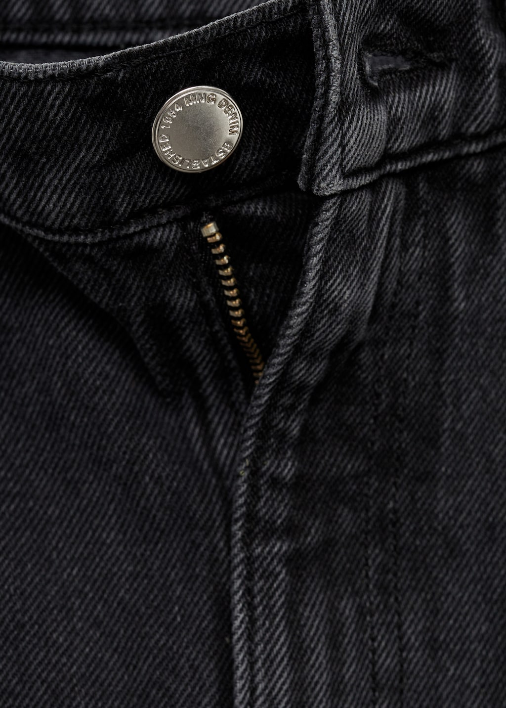 Mango Straight-fit jeans with studs thumbnail