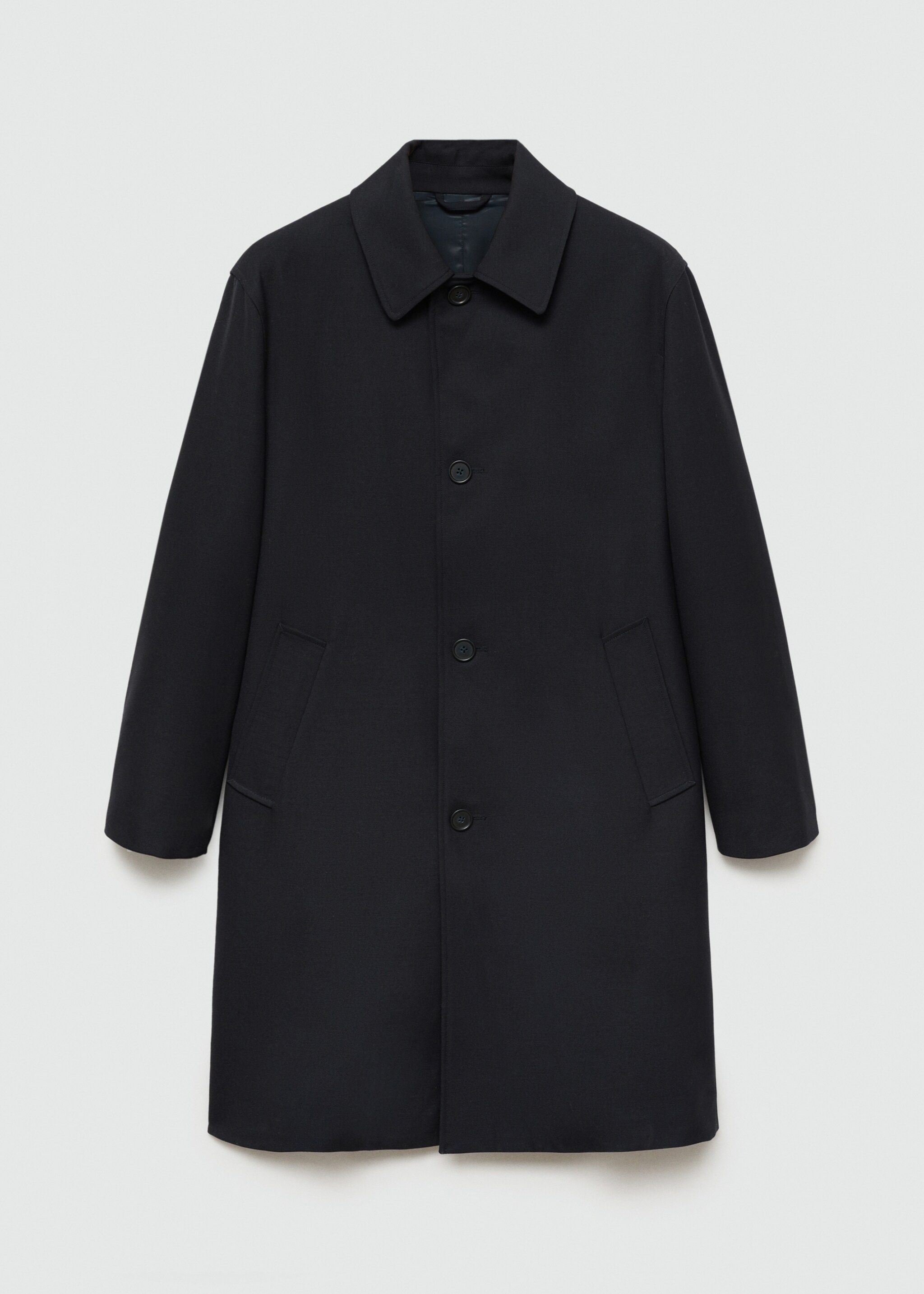 Oversized comfort stretch trench coat - Article without model