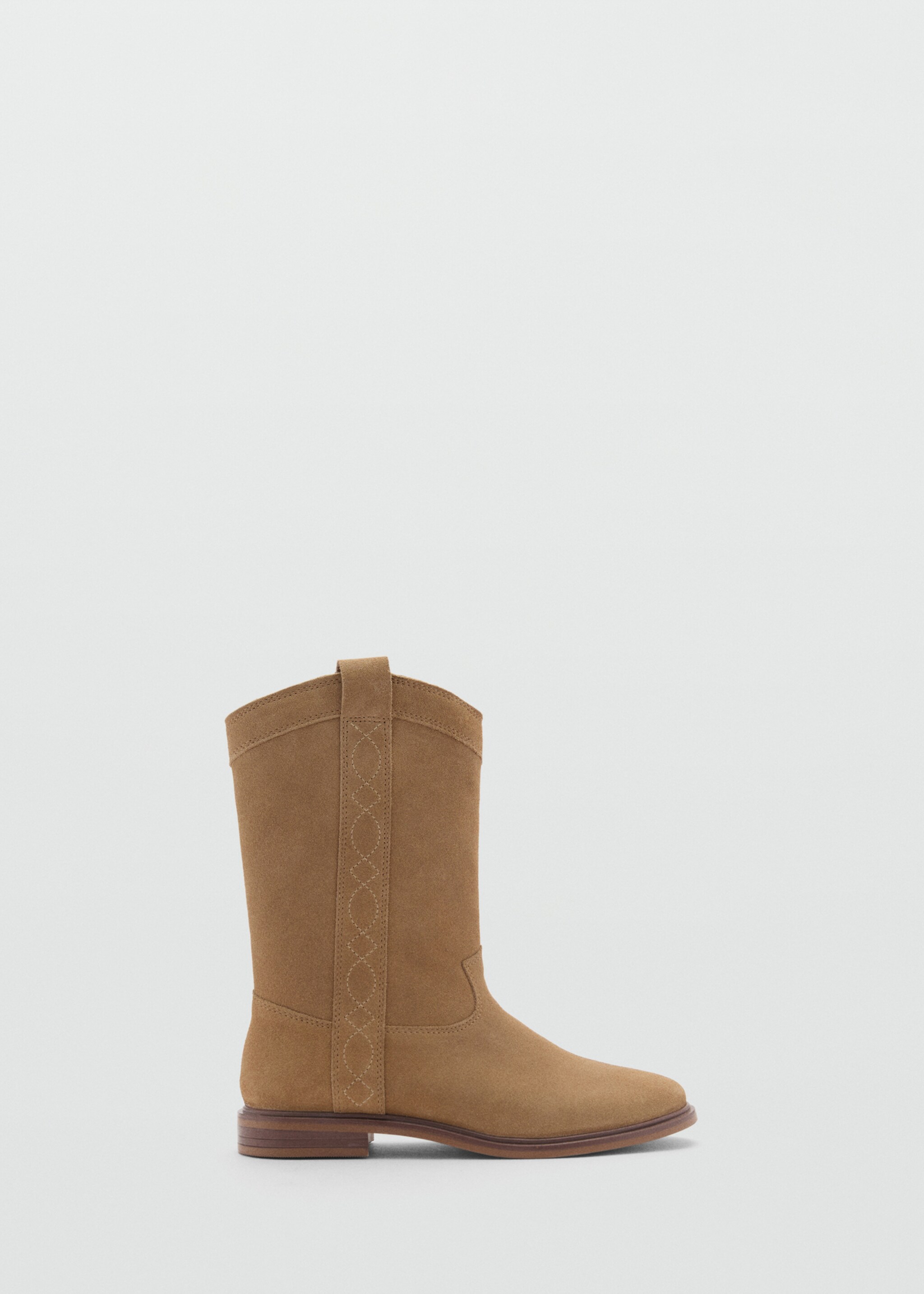 Knee-high leather boots - Article without model