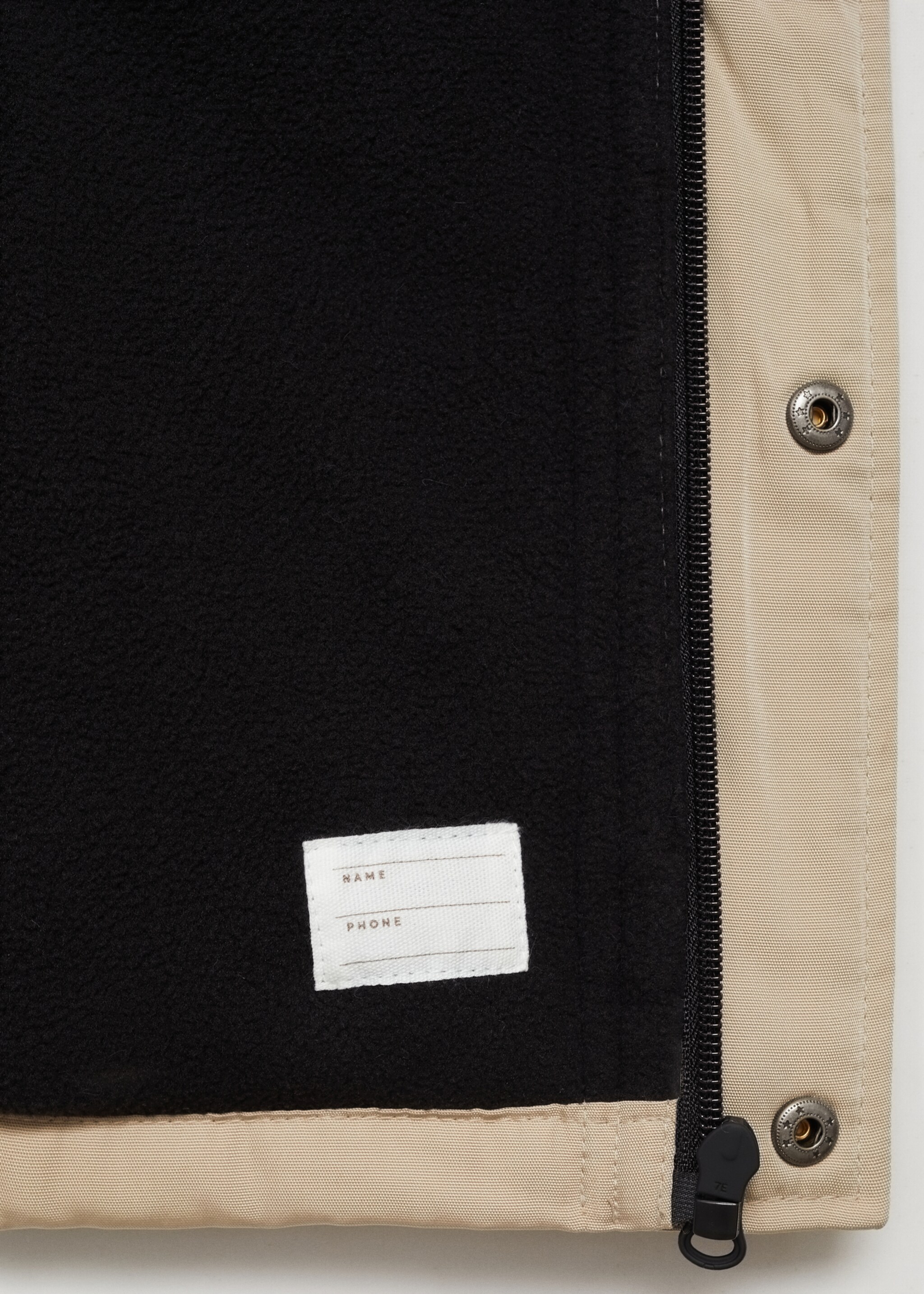 Hooded coat - Details of the article 0