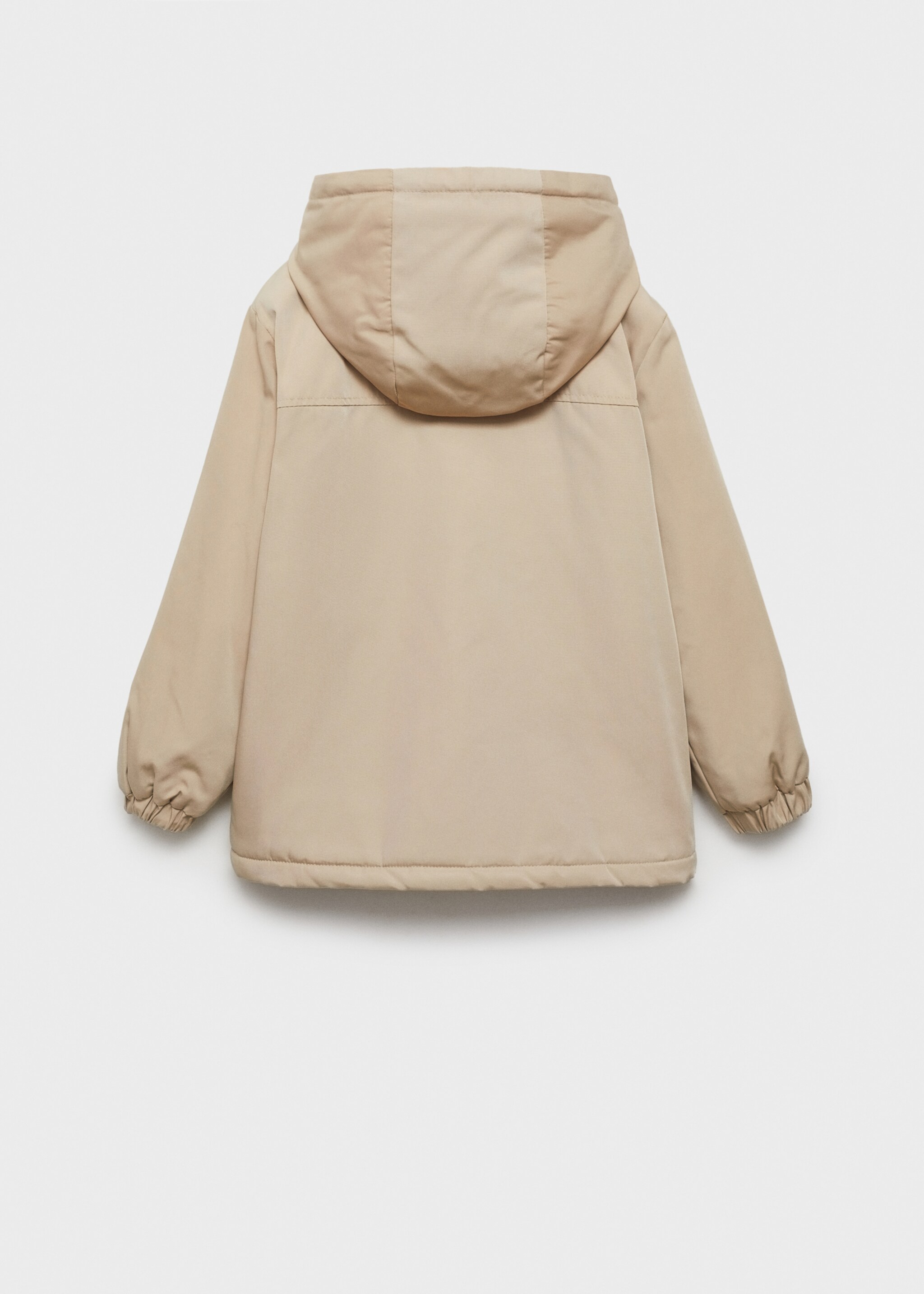 Anorak à capuche - Verso de l’article