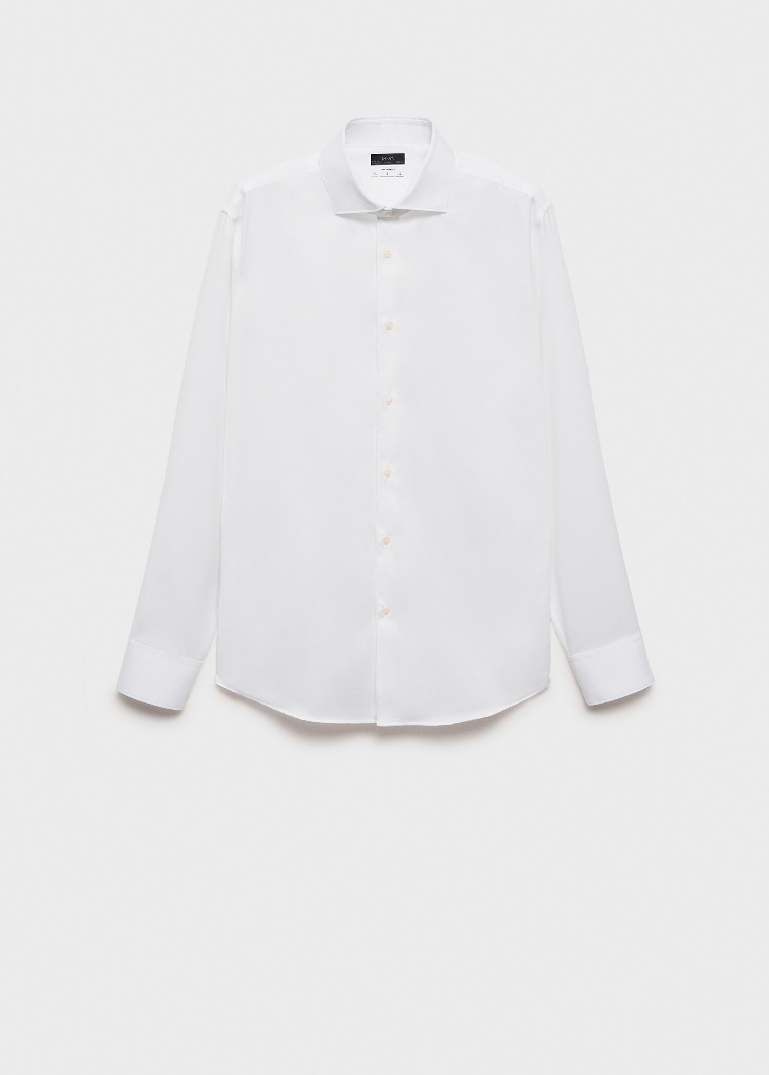 100% cotton slim fit shirt - Article without model
