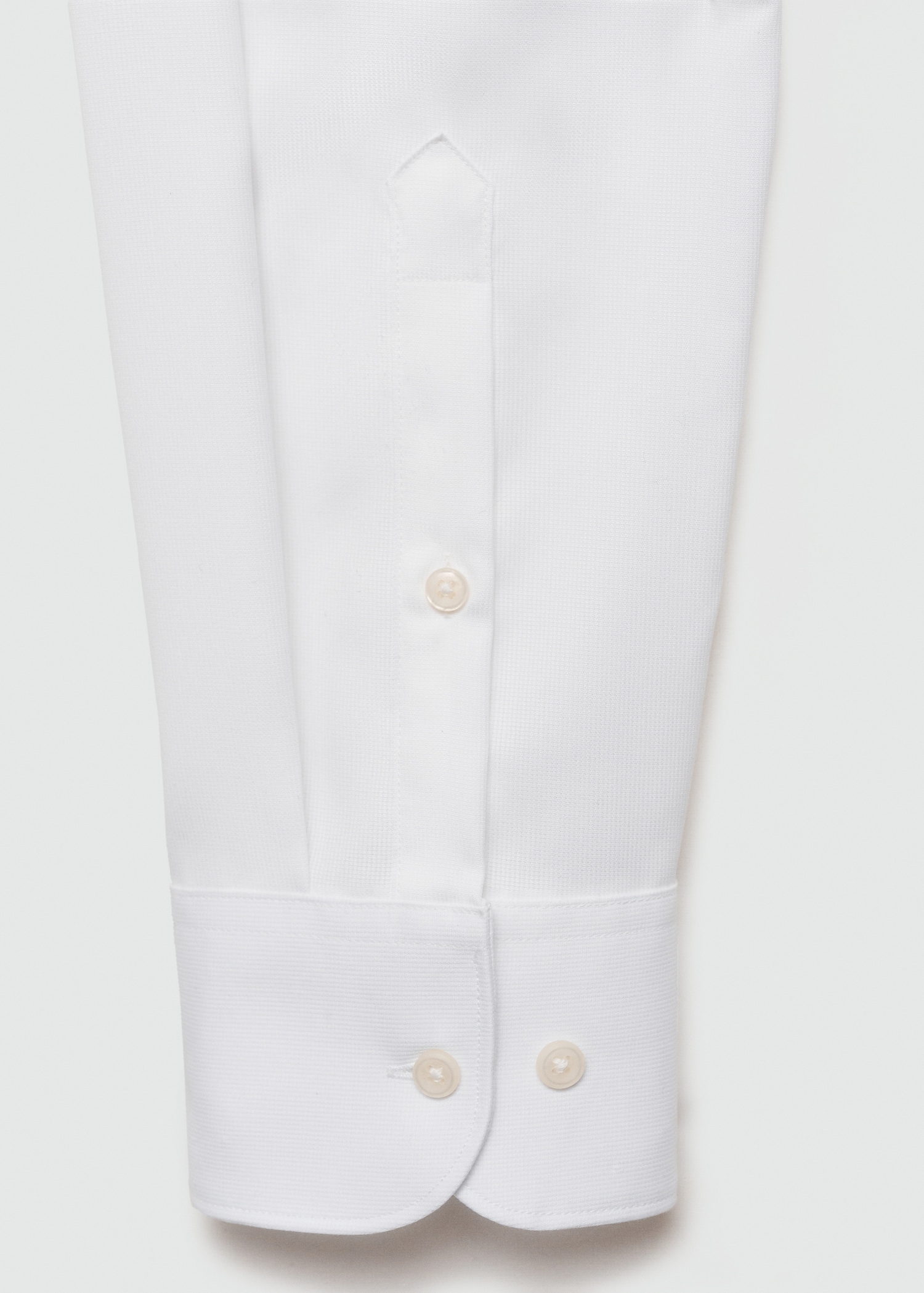 100% cotton slim fit shirt - Details of the article 0