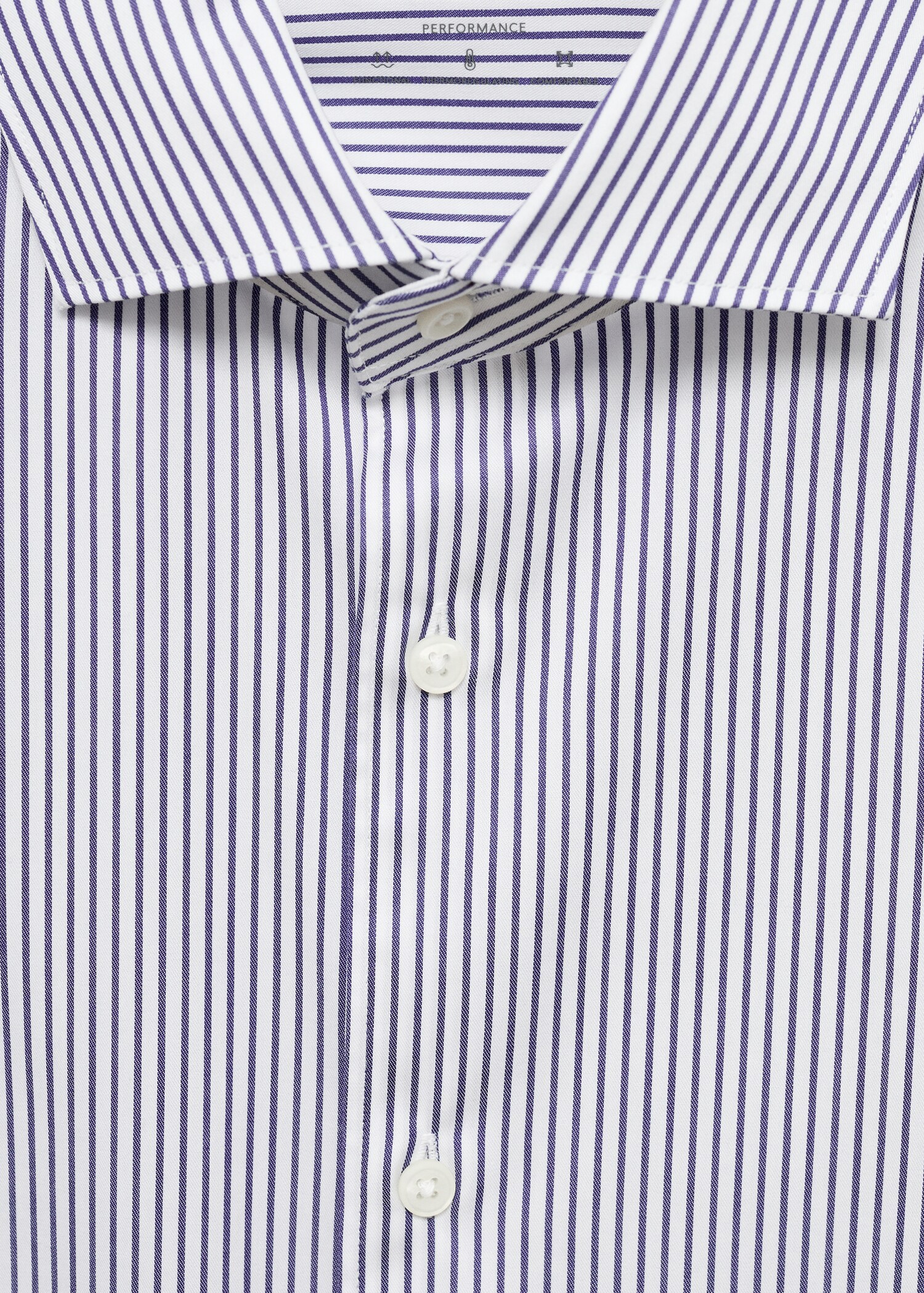 100% cotton slim fit shirt - Details of the article 0