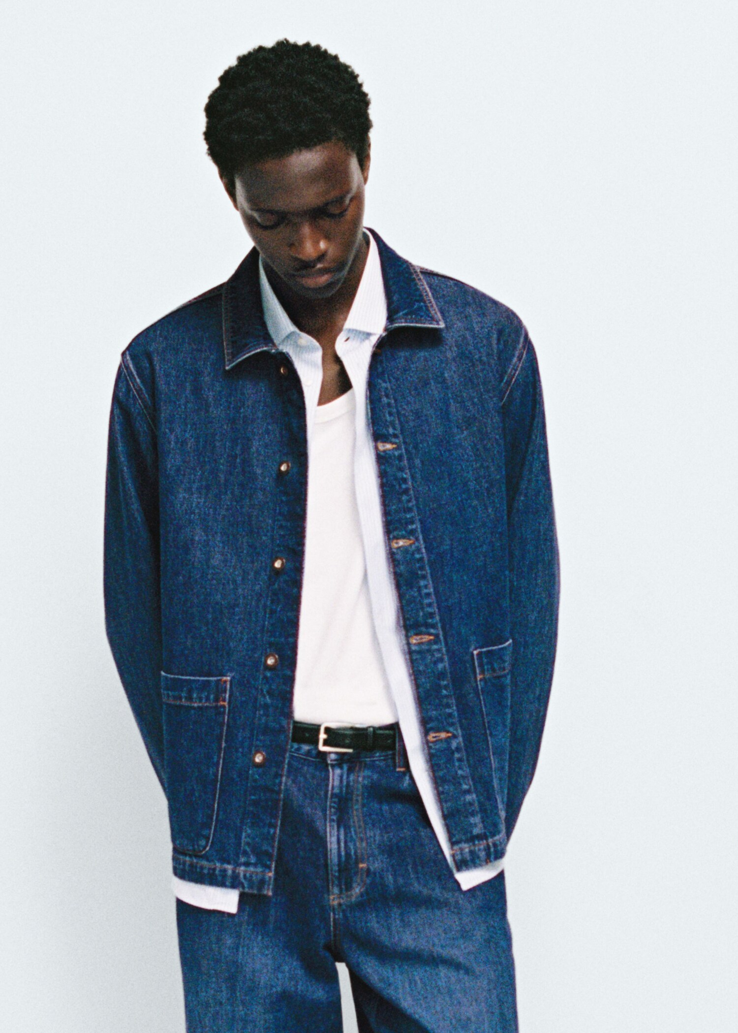 Surchemise en jean relaxed-fit - Détail de l'article 5