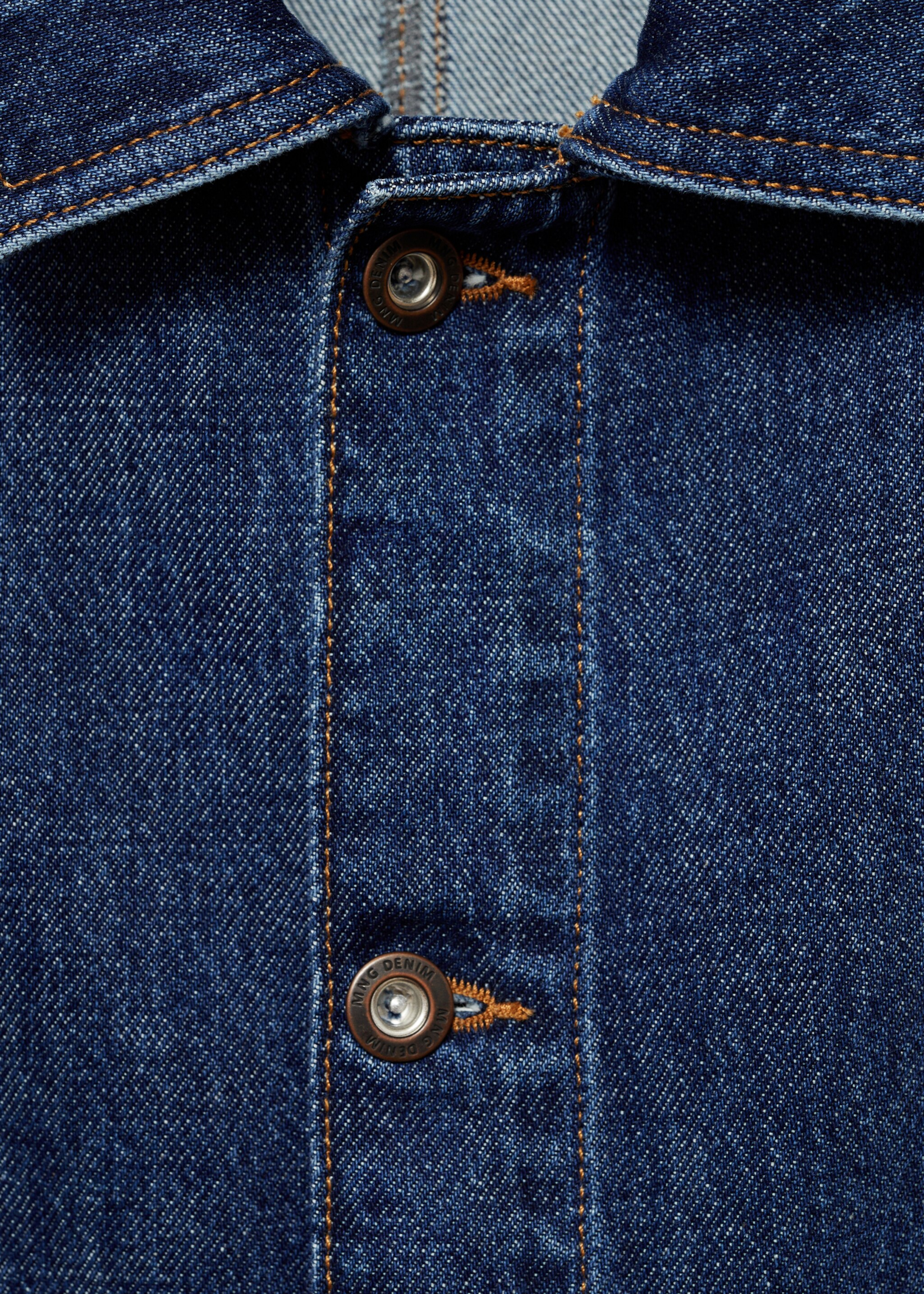 Sobrecamisa vaquera relaxed fit - Detalle del artículo 8