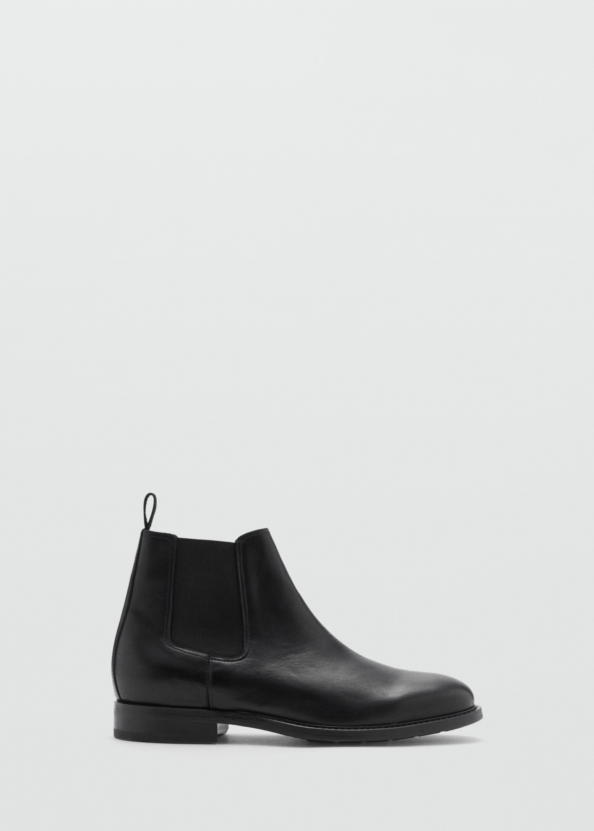 Polished leather chelsea boots - Article without model