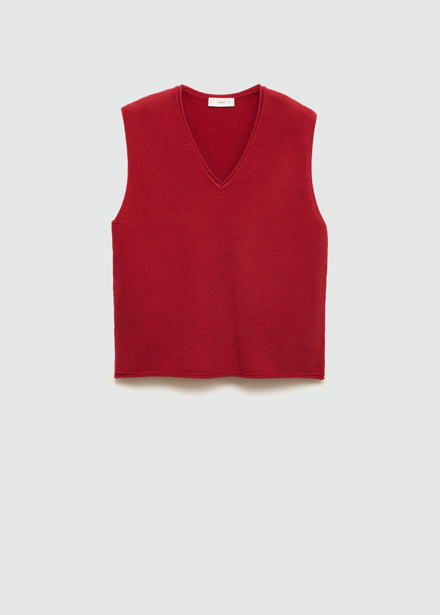 Cuello Pico Punto Chaleco Ganchillo Chaleco Punto Mujer Cuello