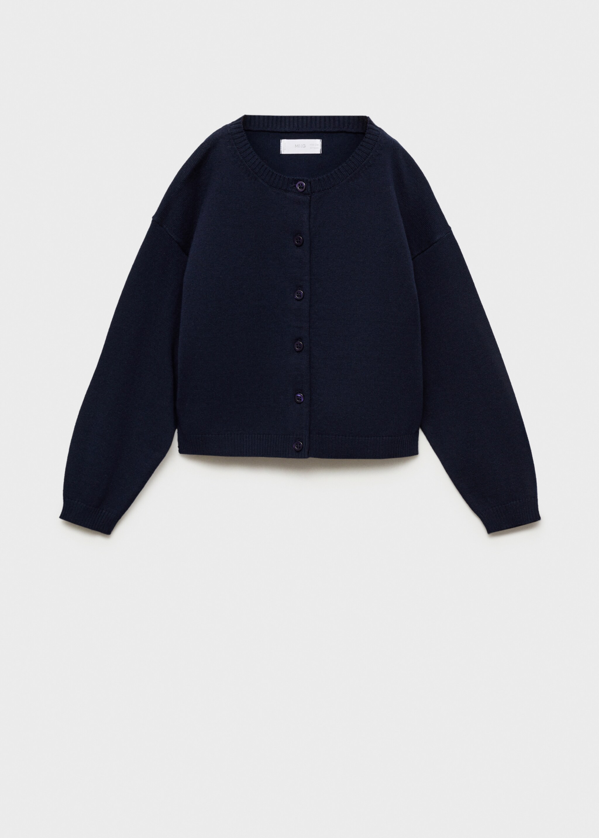 Cotton-blend cardigan - Article without model
