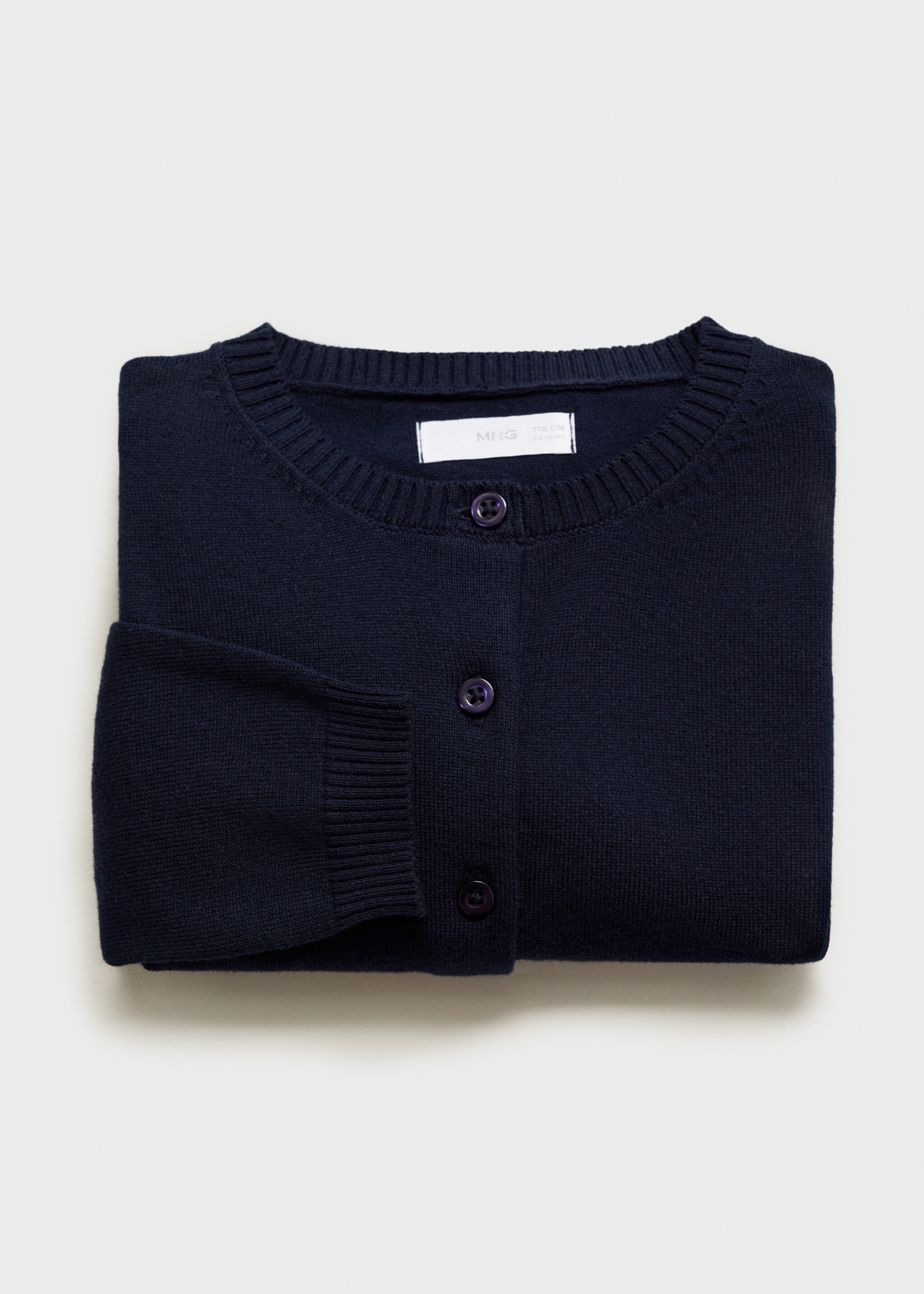 Cotton-blend cardigan - Details of the article 0