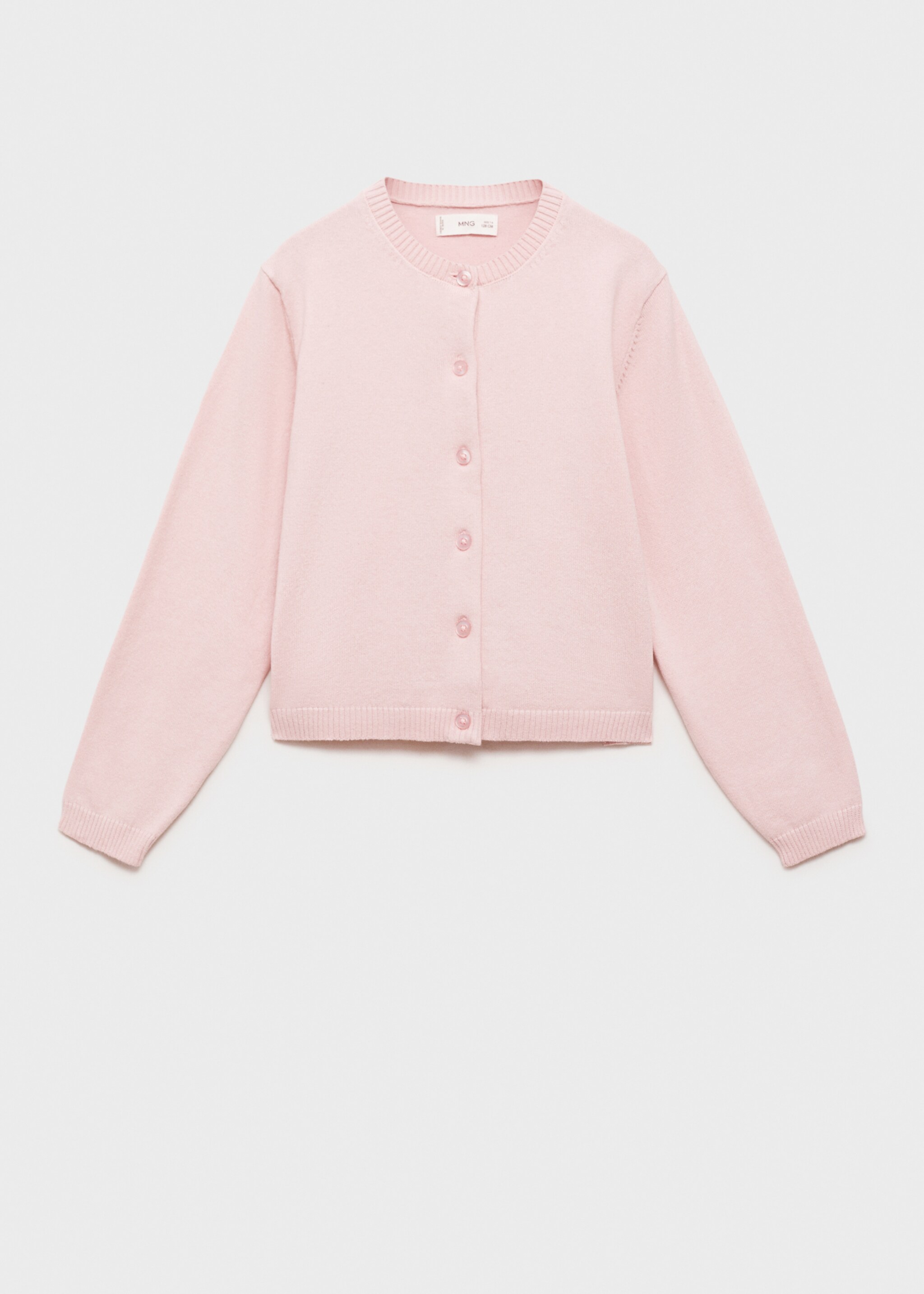 Cotton-blend cardigan - Article without model