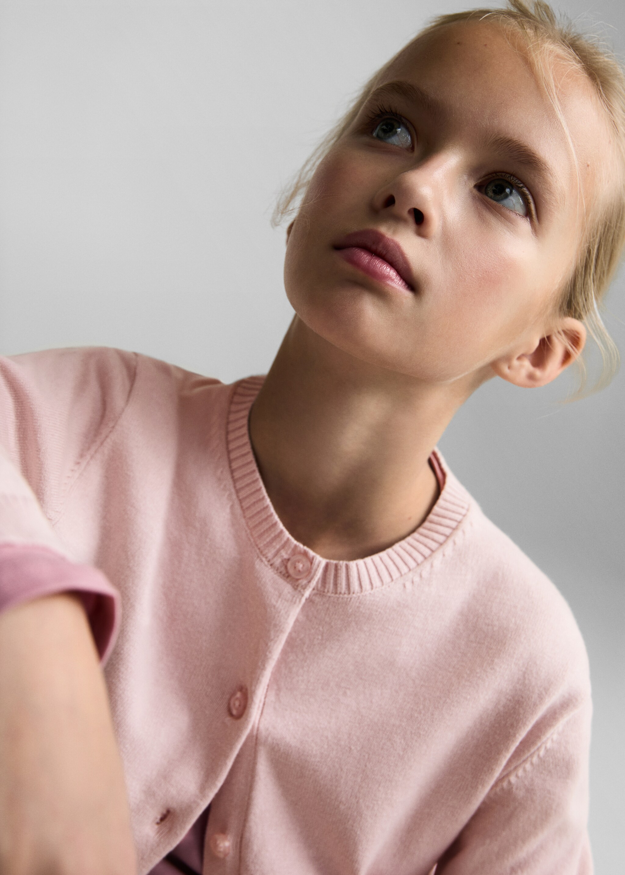 Cotton-blend cardigan - Details of the article 1