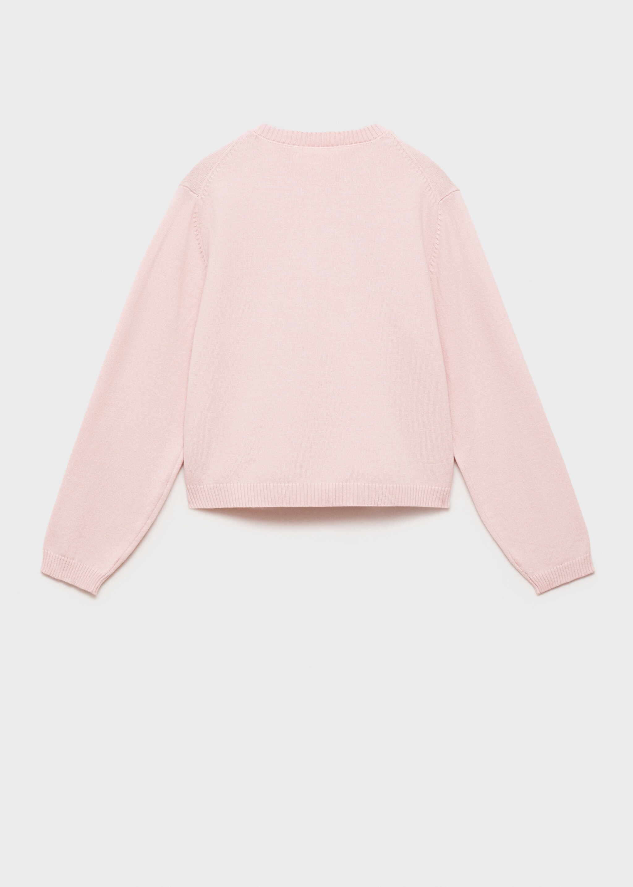 Cotton-blend cardigan - Reverse of the article