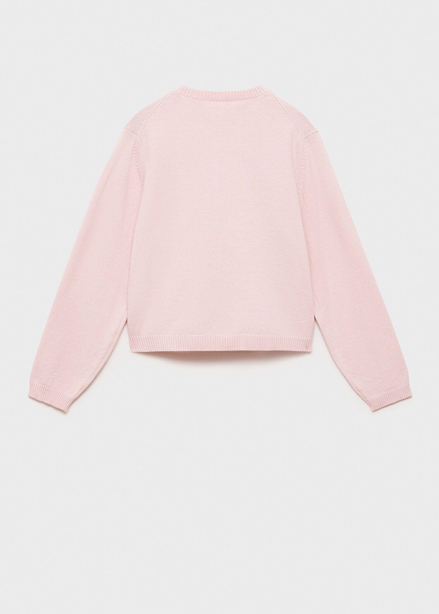 Cotton-blend cardigan - Reverse of the article