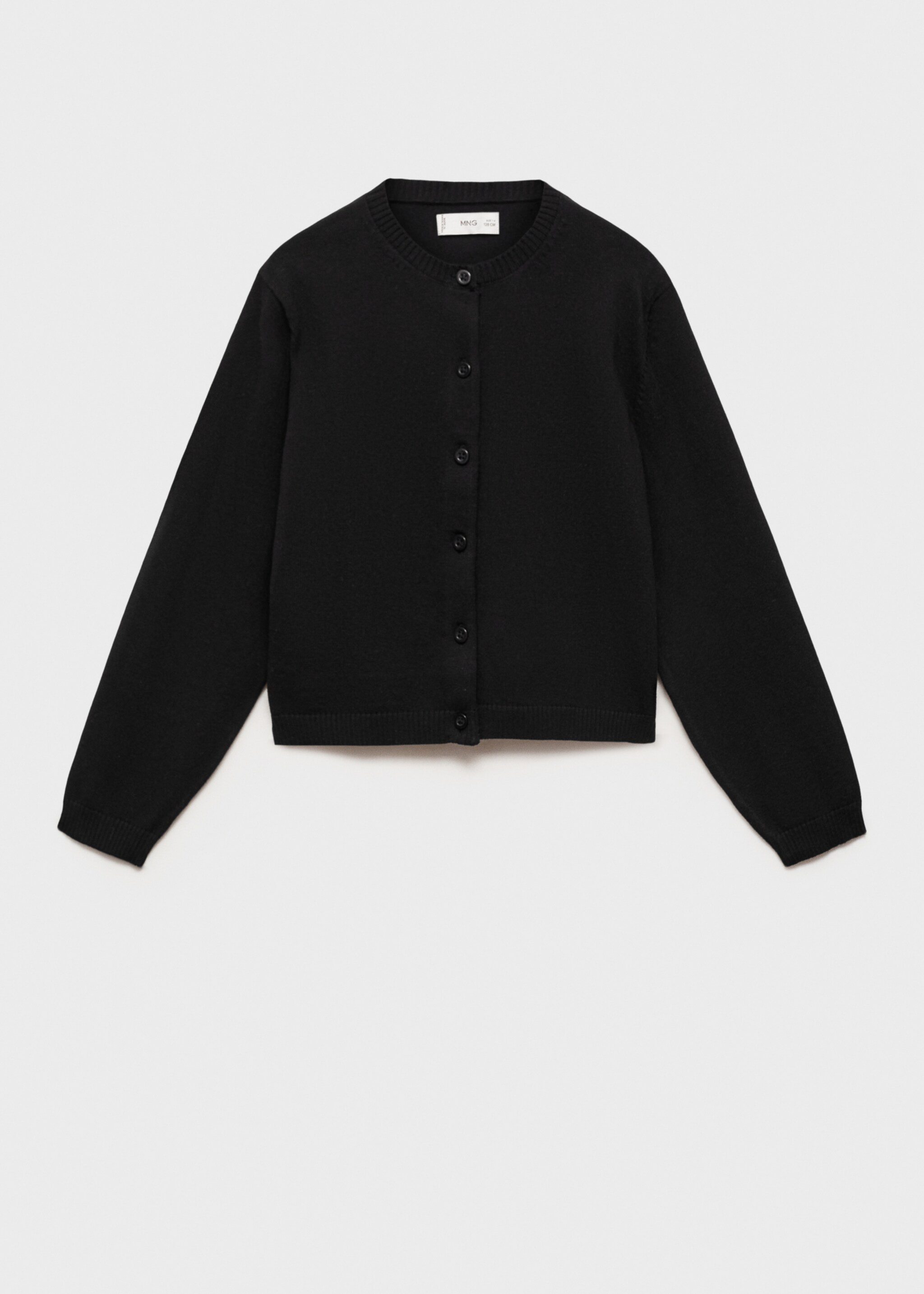 Cotton-blend cardigan - Article without model