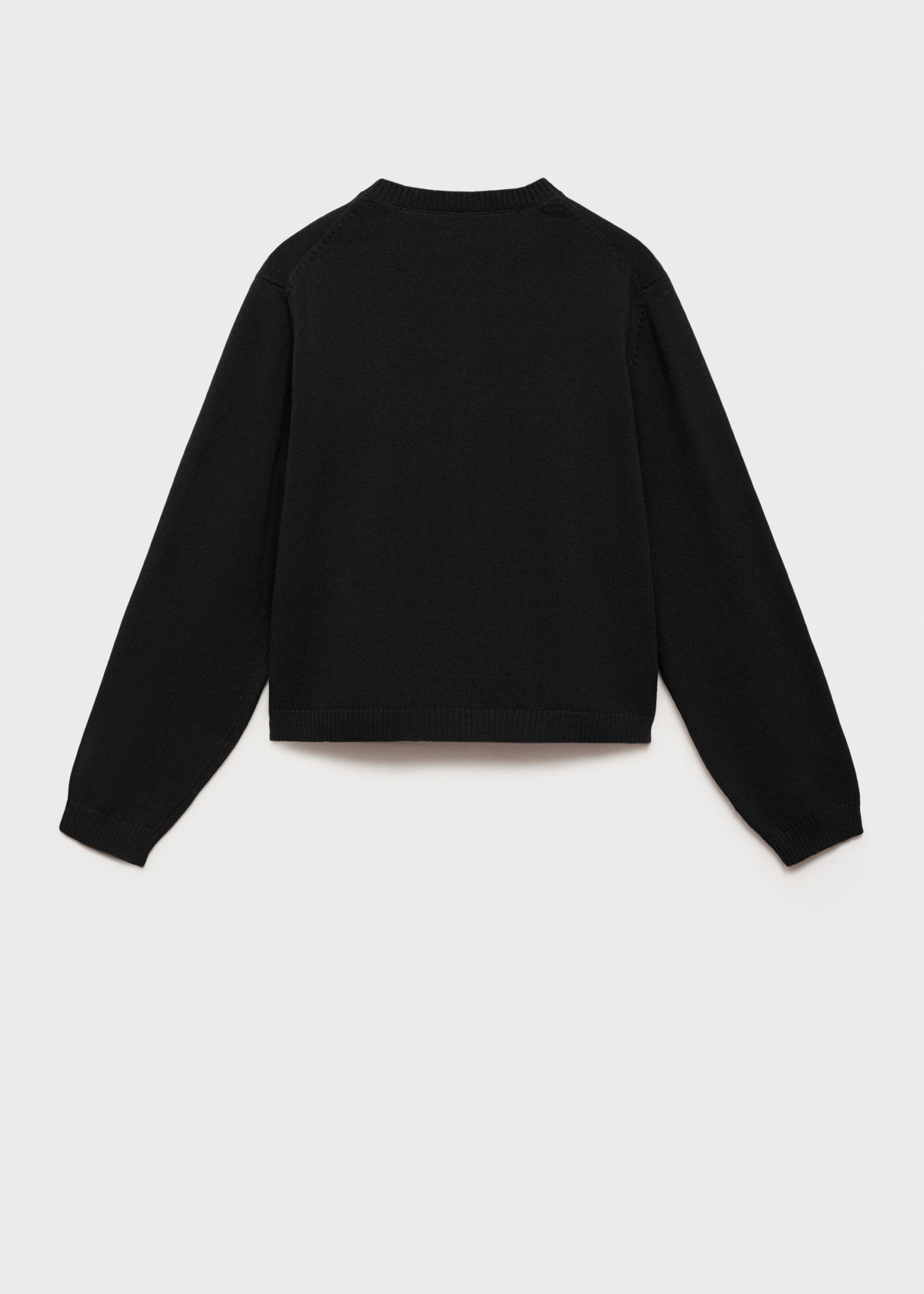 Cotton-blend cardigan - Reverse of the article