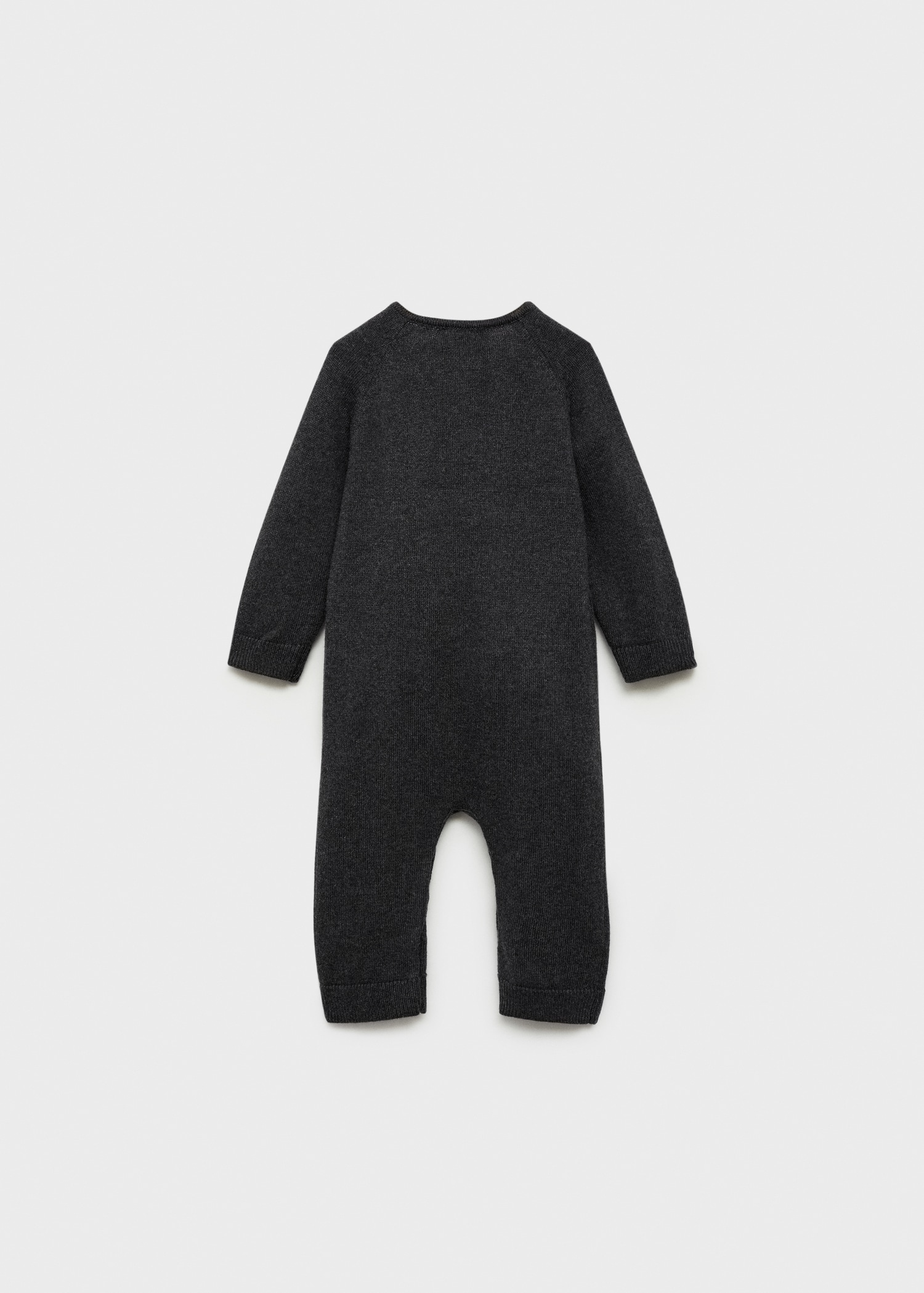 Cotton-knit jumpsuit - Reverse of the article