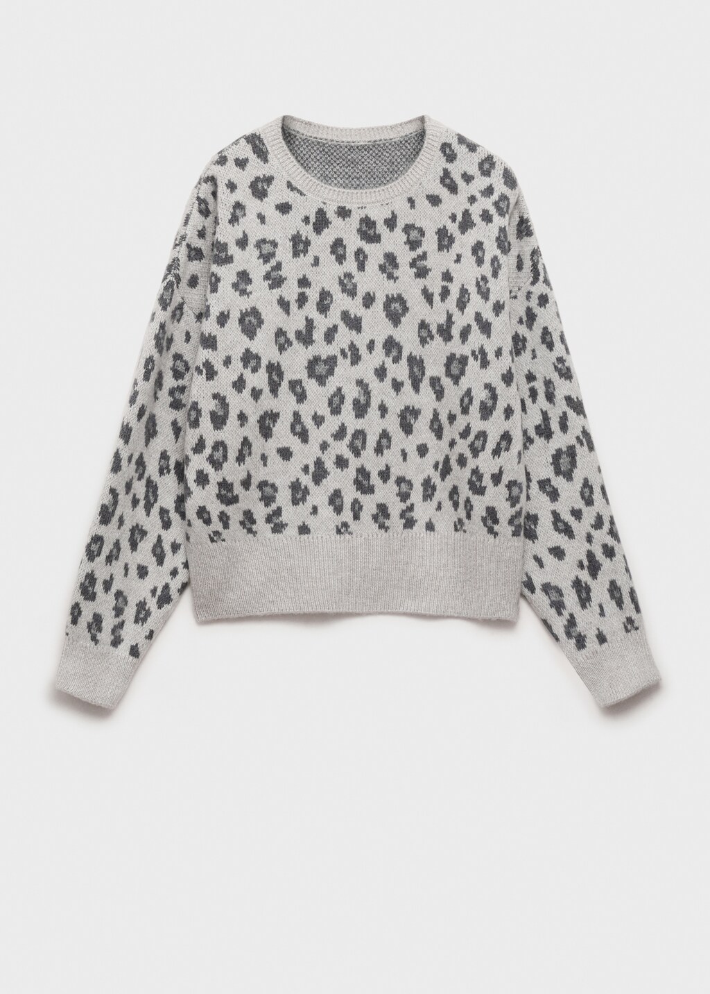 Mango leopard print sweater best sale