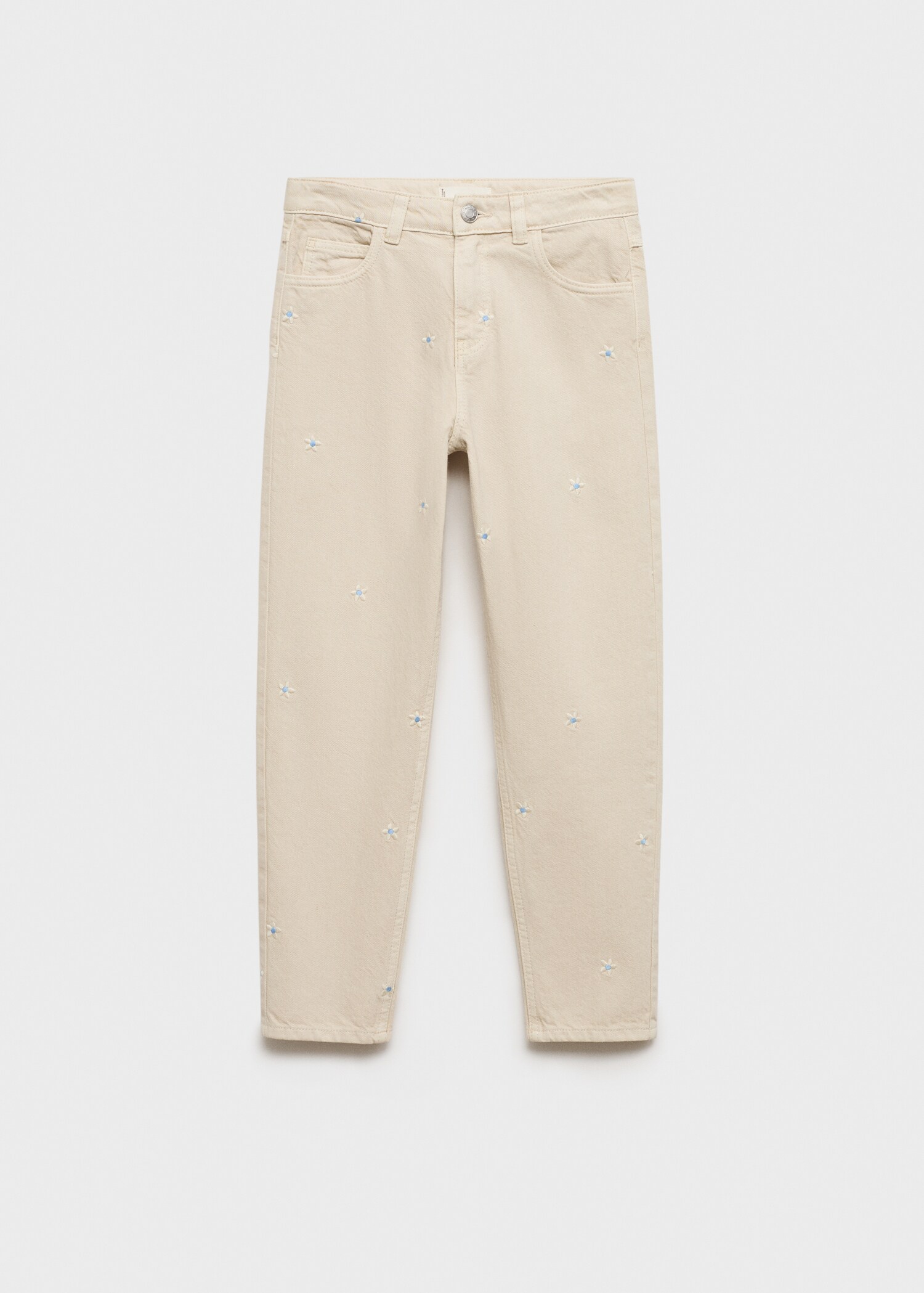 Embroidered details jeans - Article without model