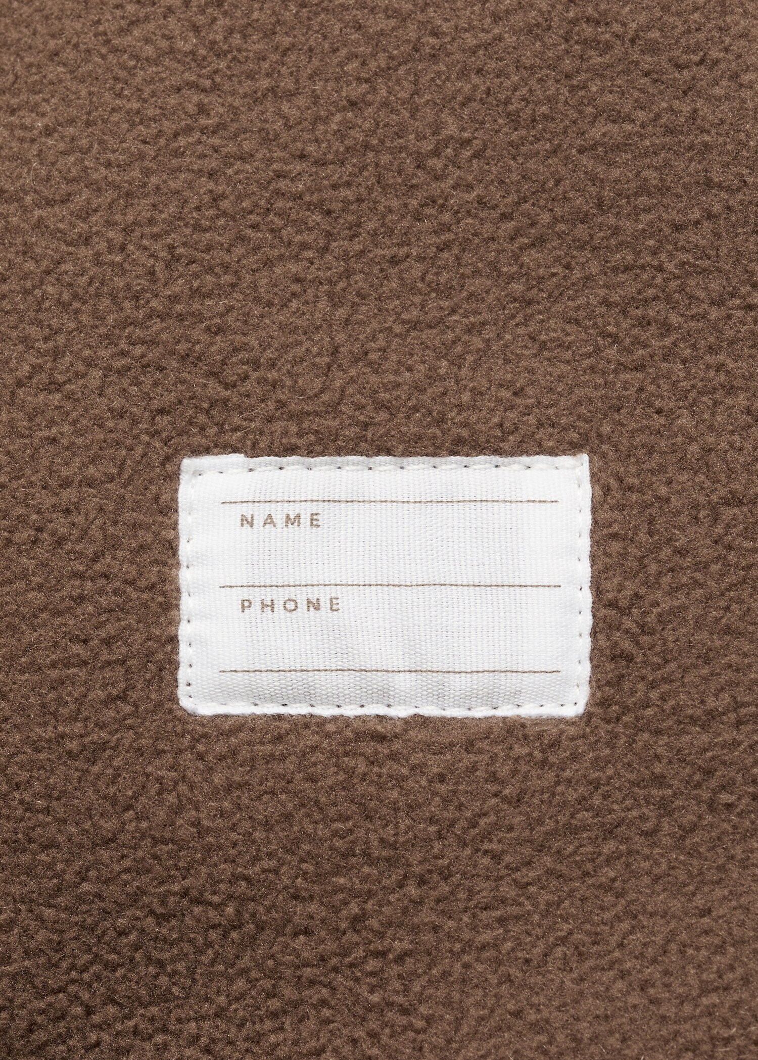 Shearling-lined leather jacket - Details of the article 0