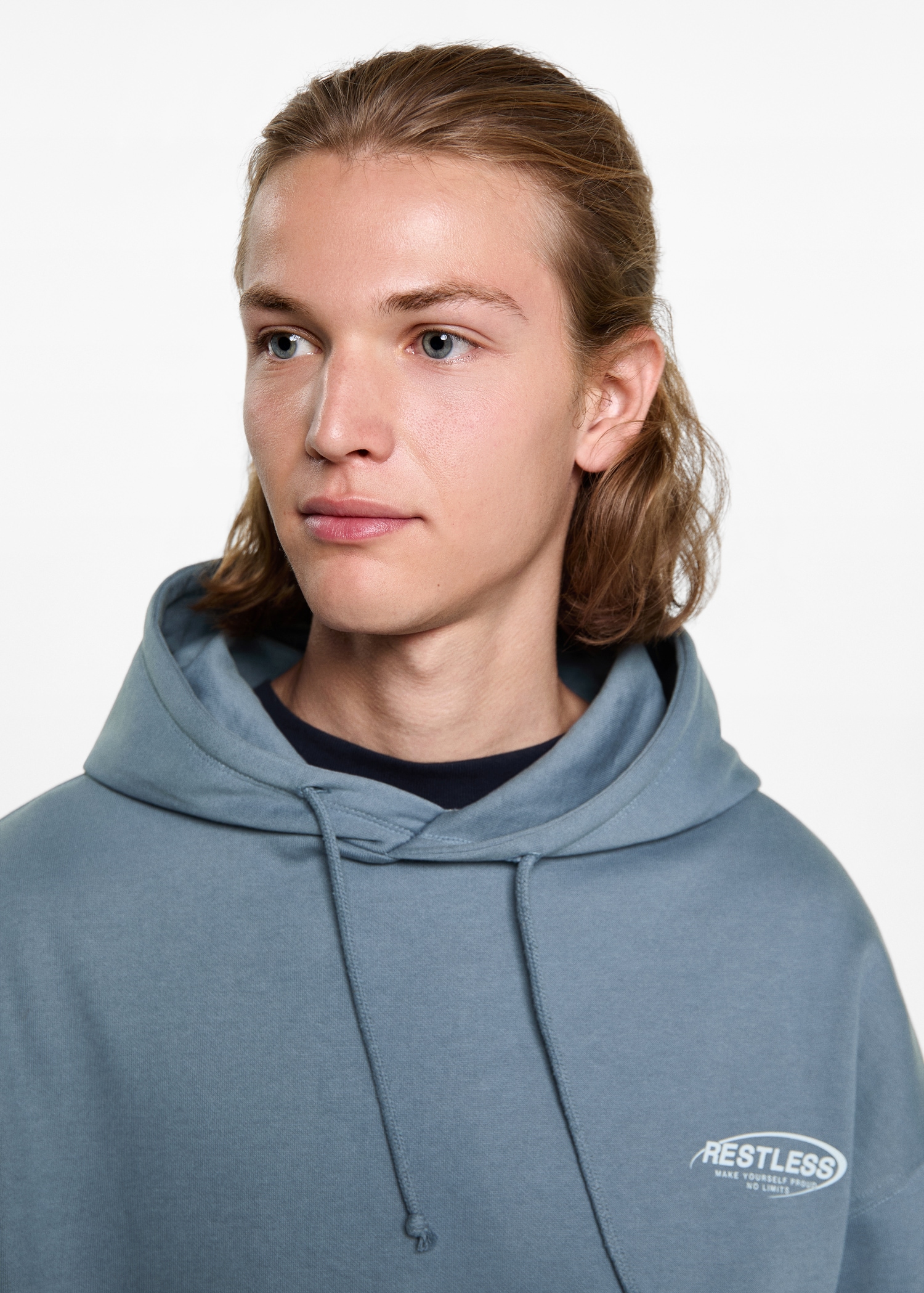 Sweat-shirt imprimé capuche - Détail de l'article 1