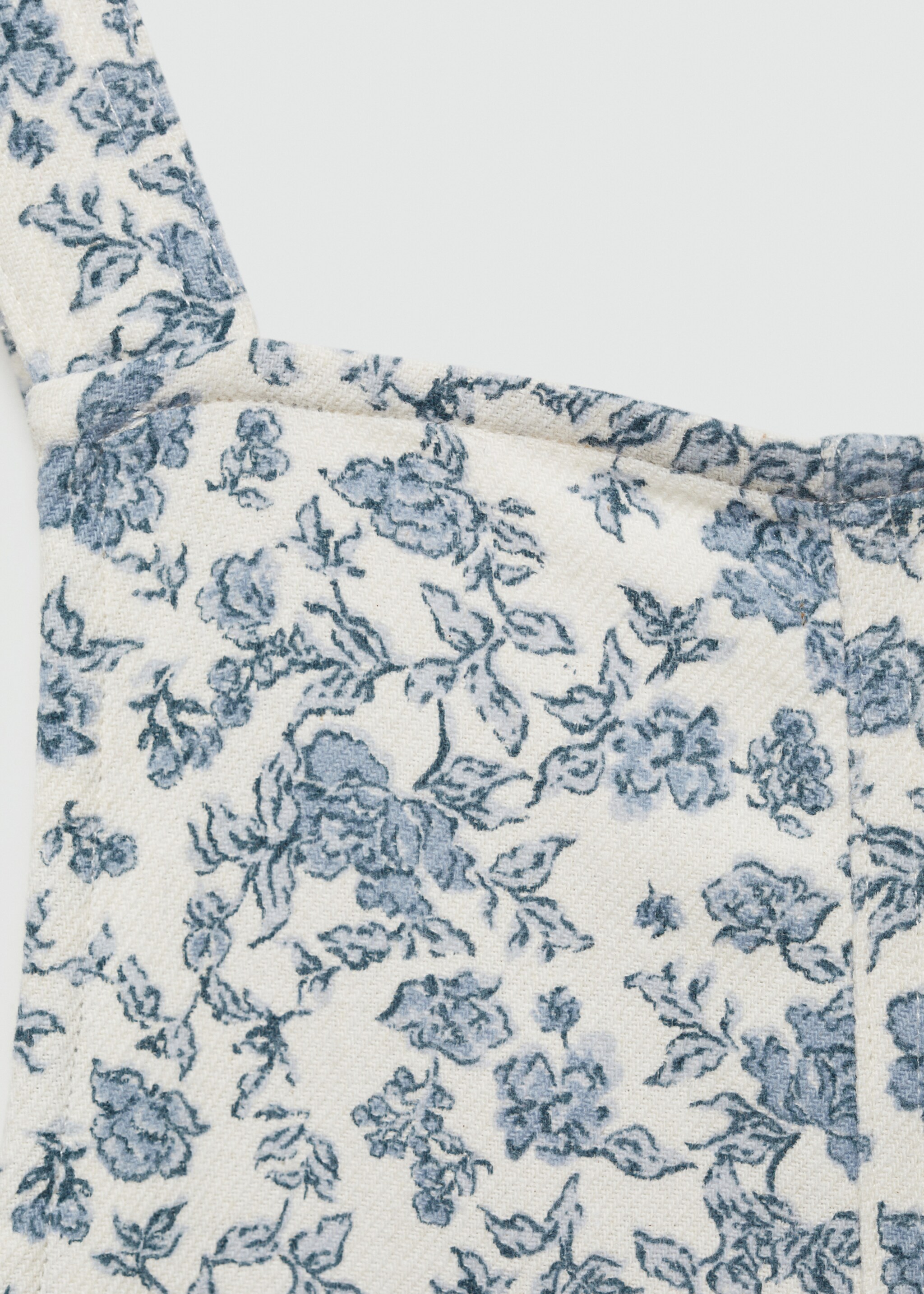 Floral print dungarees - Details of the article 8