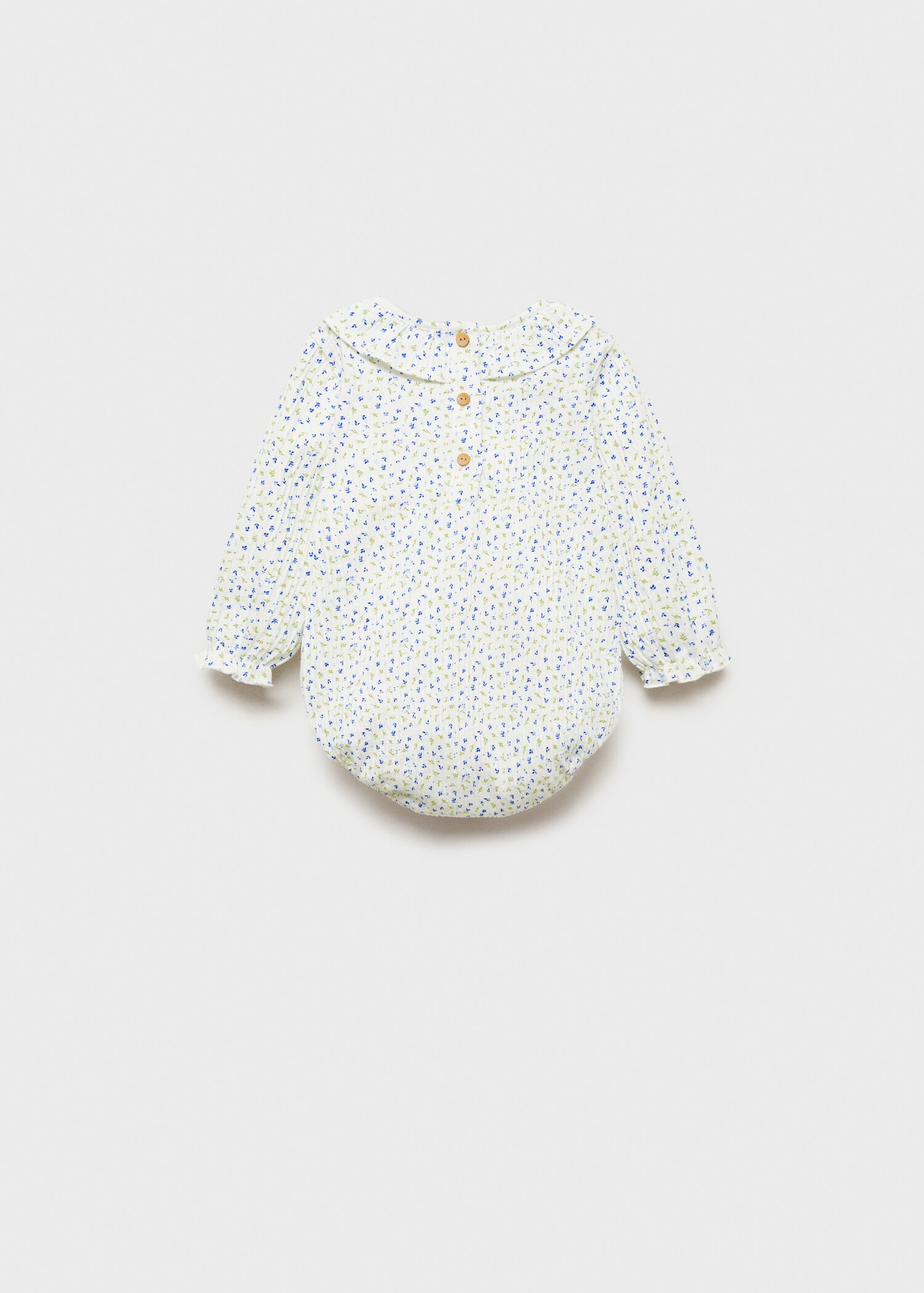 Body estampado floral - Reverso del artículo