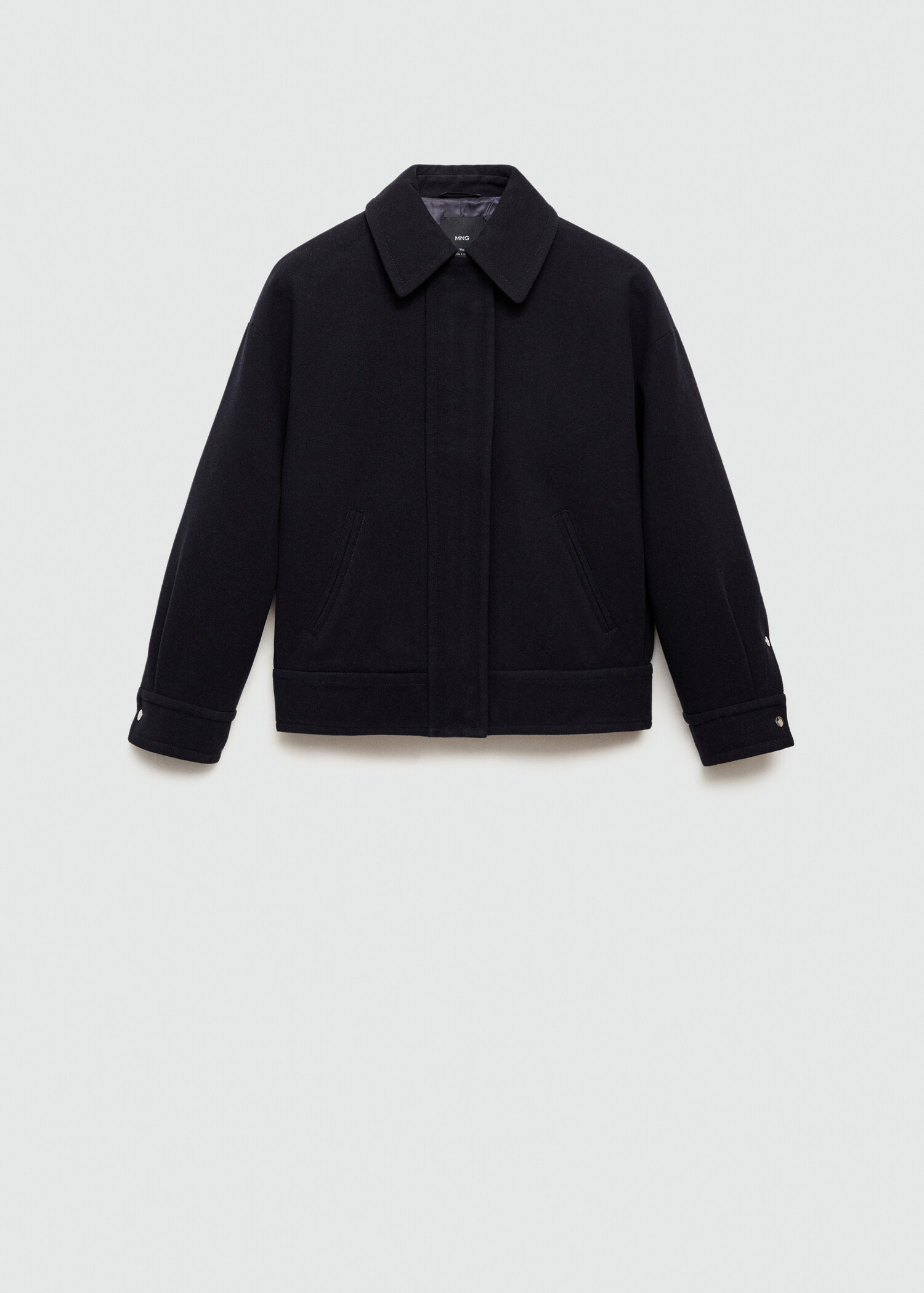 Veste laine oversize - Article sans modèle