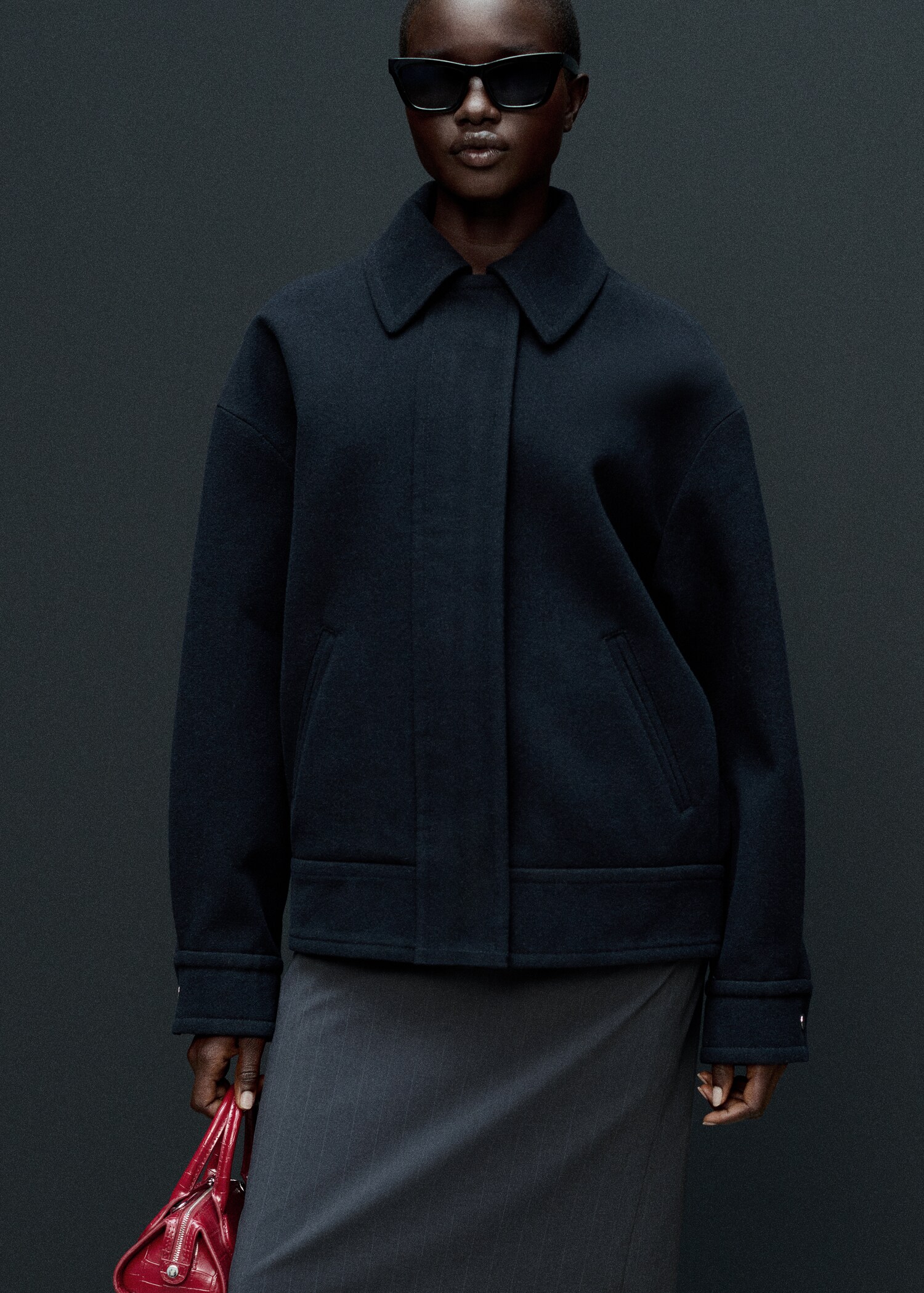 Veste laine oversize - Détail de l'article 6