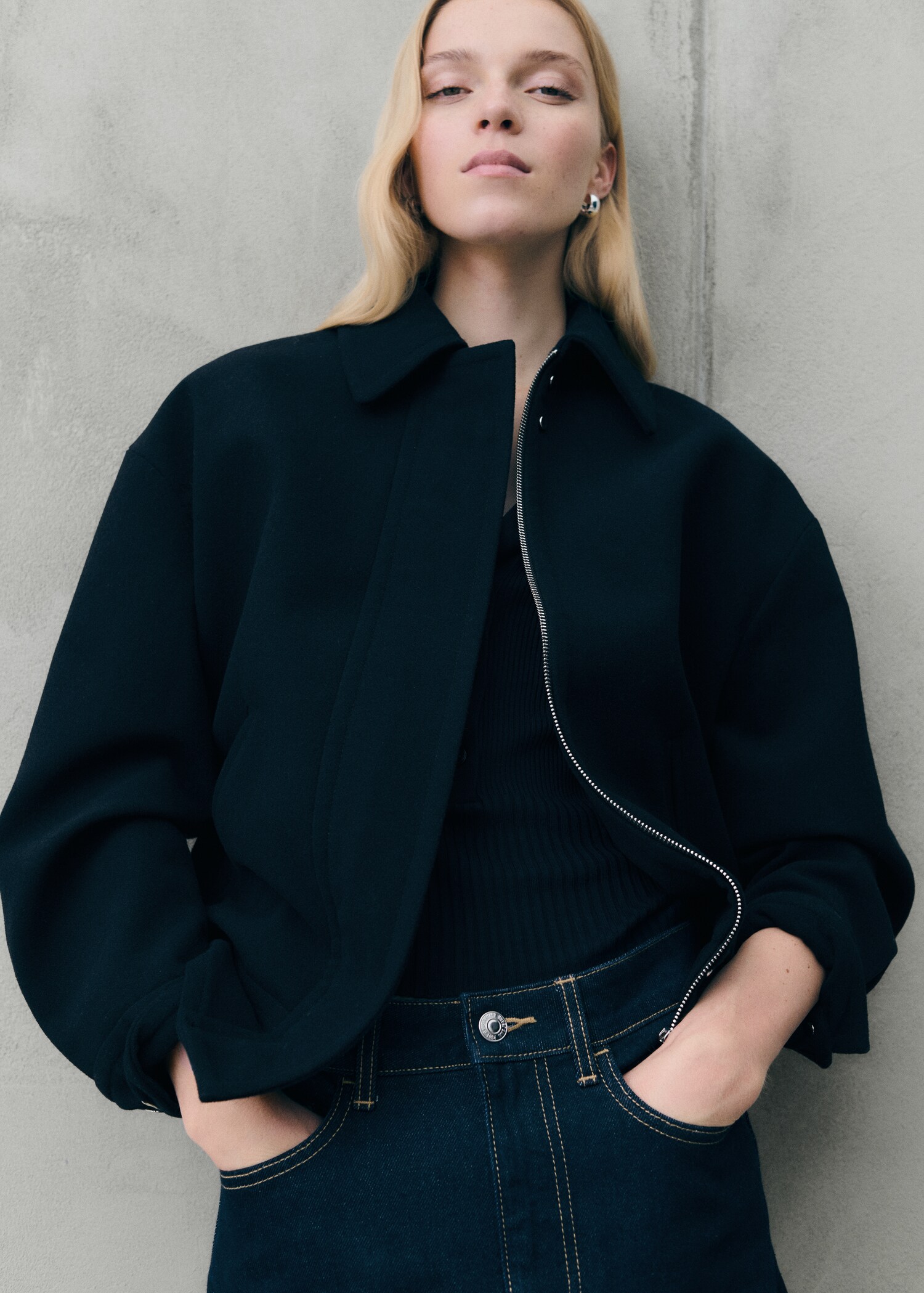 Veste laine oversize - Détail de l'article 7