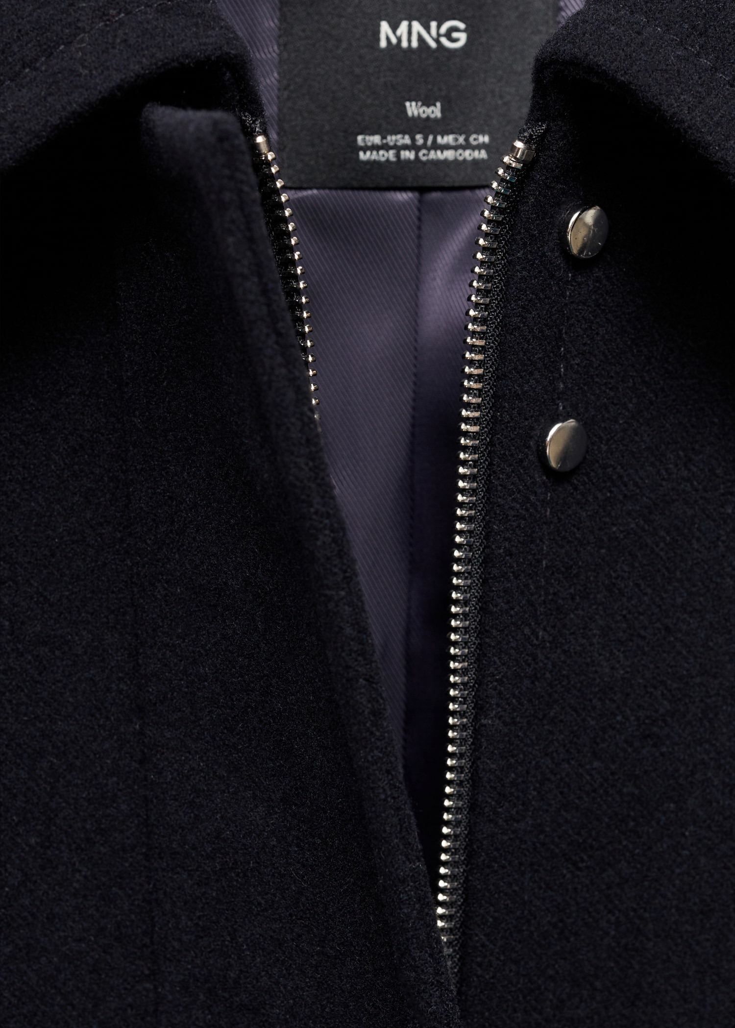 Oversize wool jacket - Details of the article 8