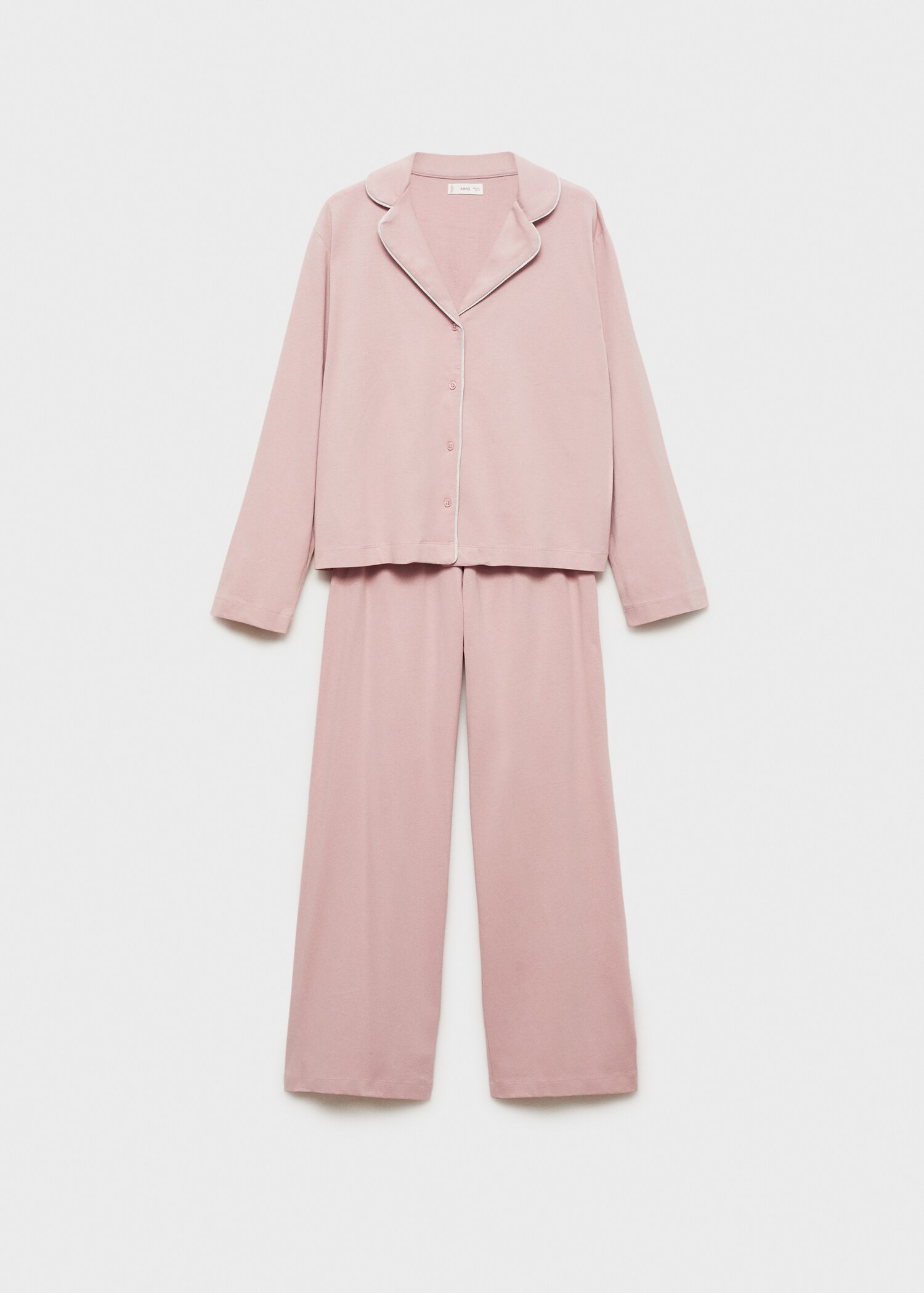 Cotton long pyjamas - Article without model