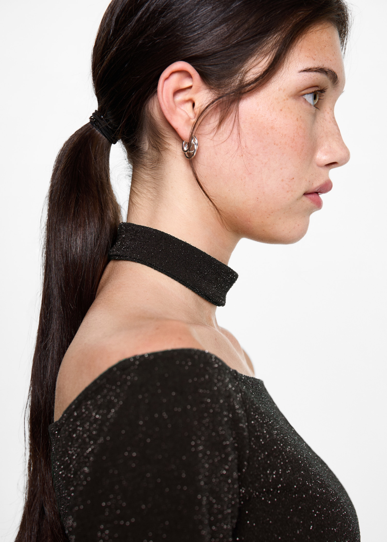 Choker lurex top - Details of the article 1